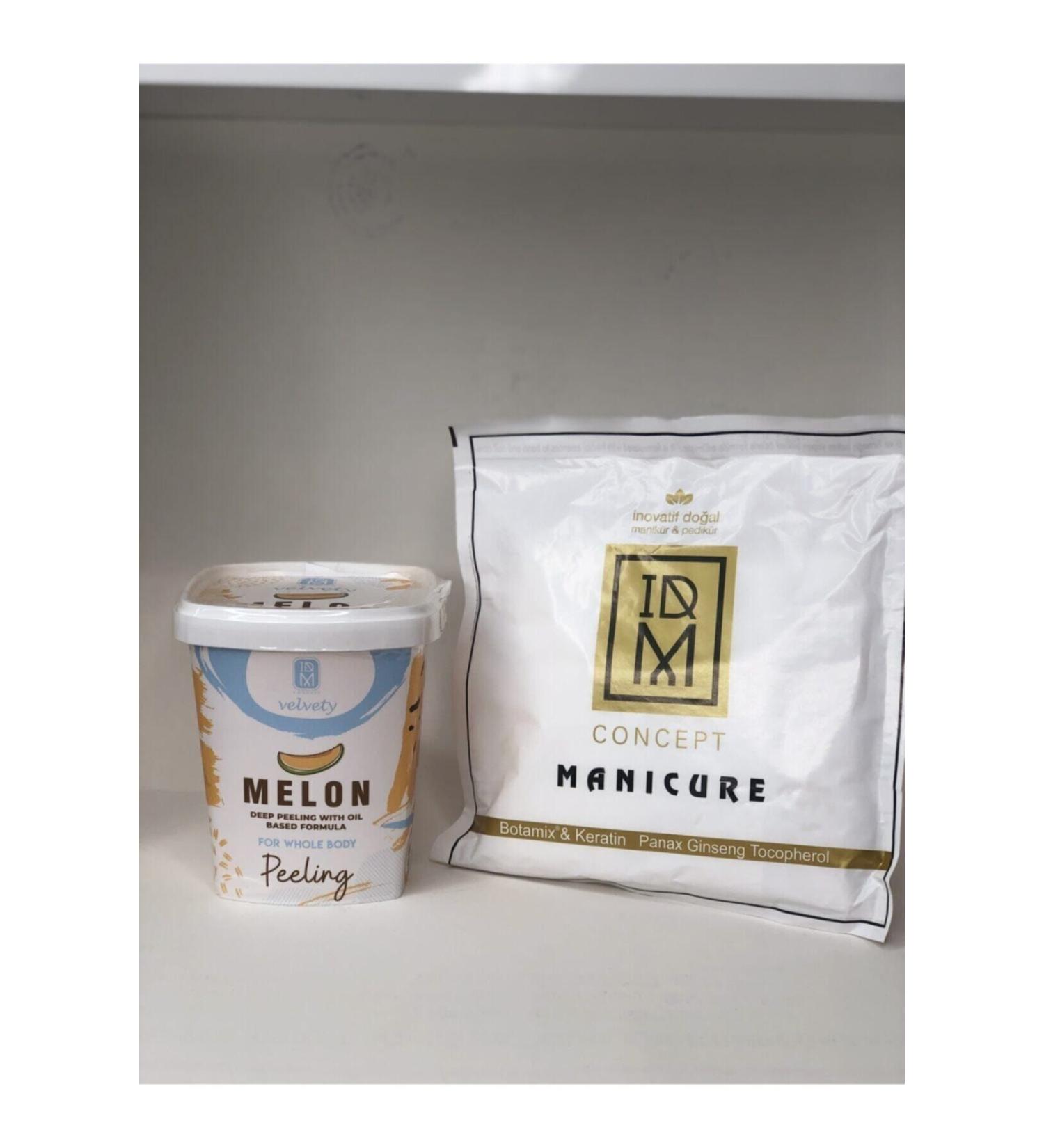IDM Velvety Melon Body Peeling / Body Peeling 400 ml