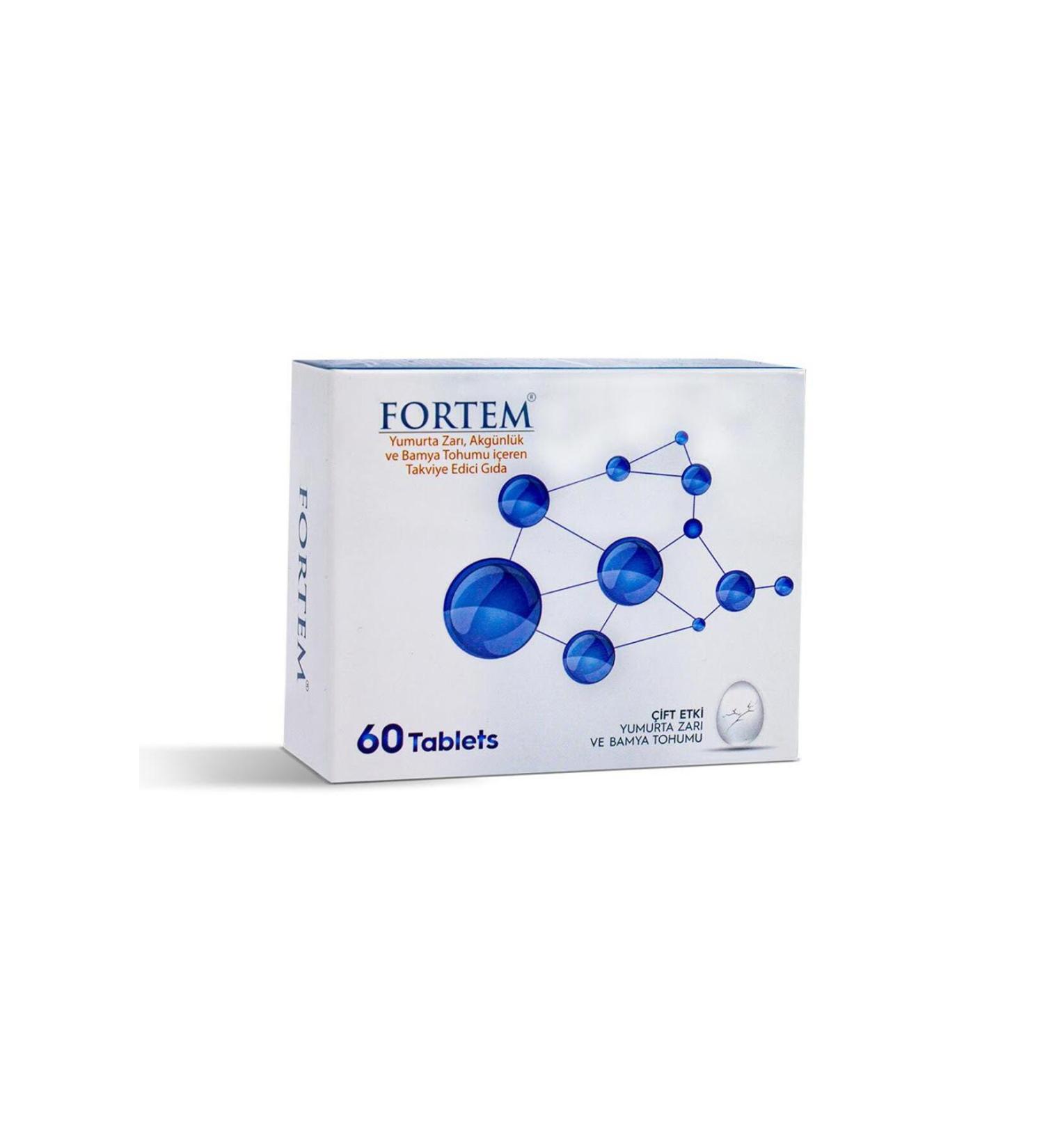 Fortem Akg nl k Egg Membrane Effective 60 Tablets