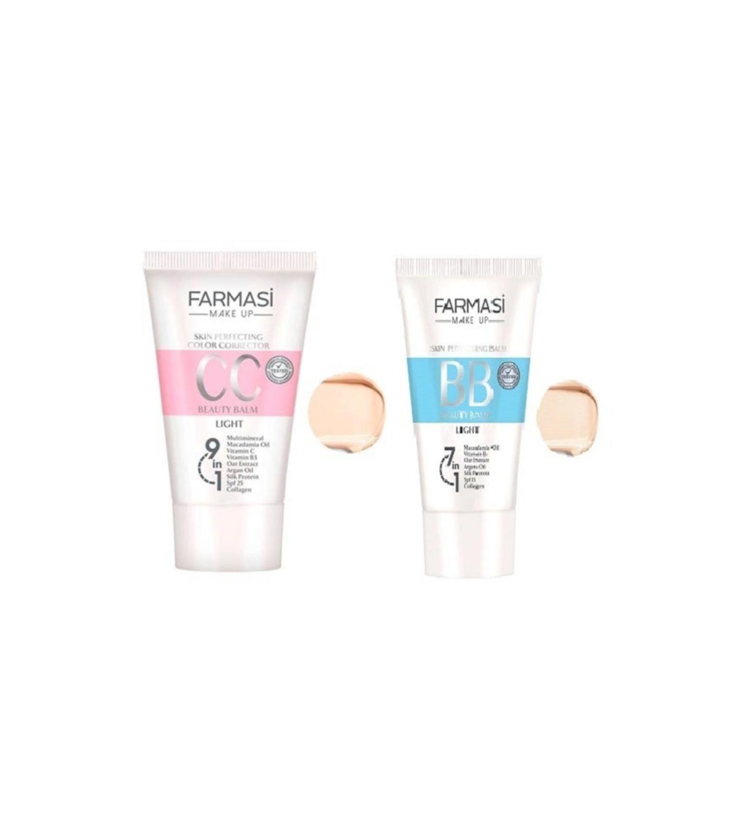 Farmasi Bb Cream And CC Cream Light Tone 50 Ml
