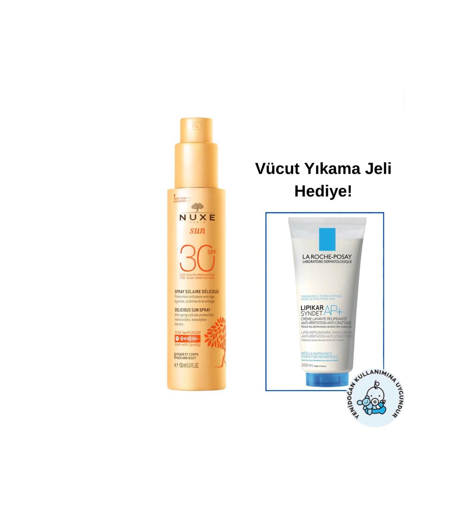 Nuxe Sun Sunscreen Face and Body Milk Spf30 150 ml