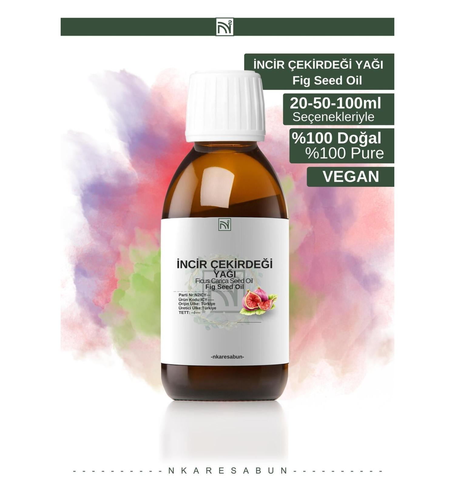 nkare Fig Seed Oil 20 ml Natural Additive and Preservative-free