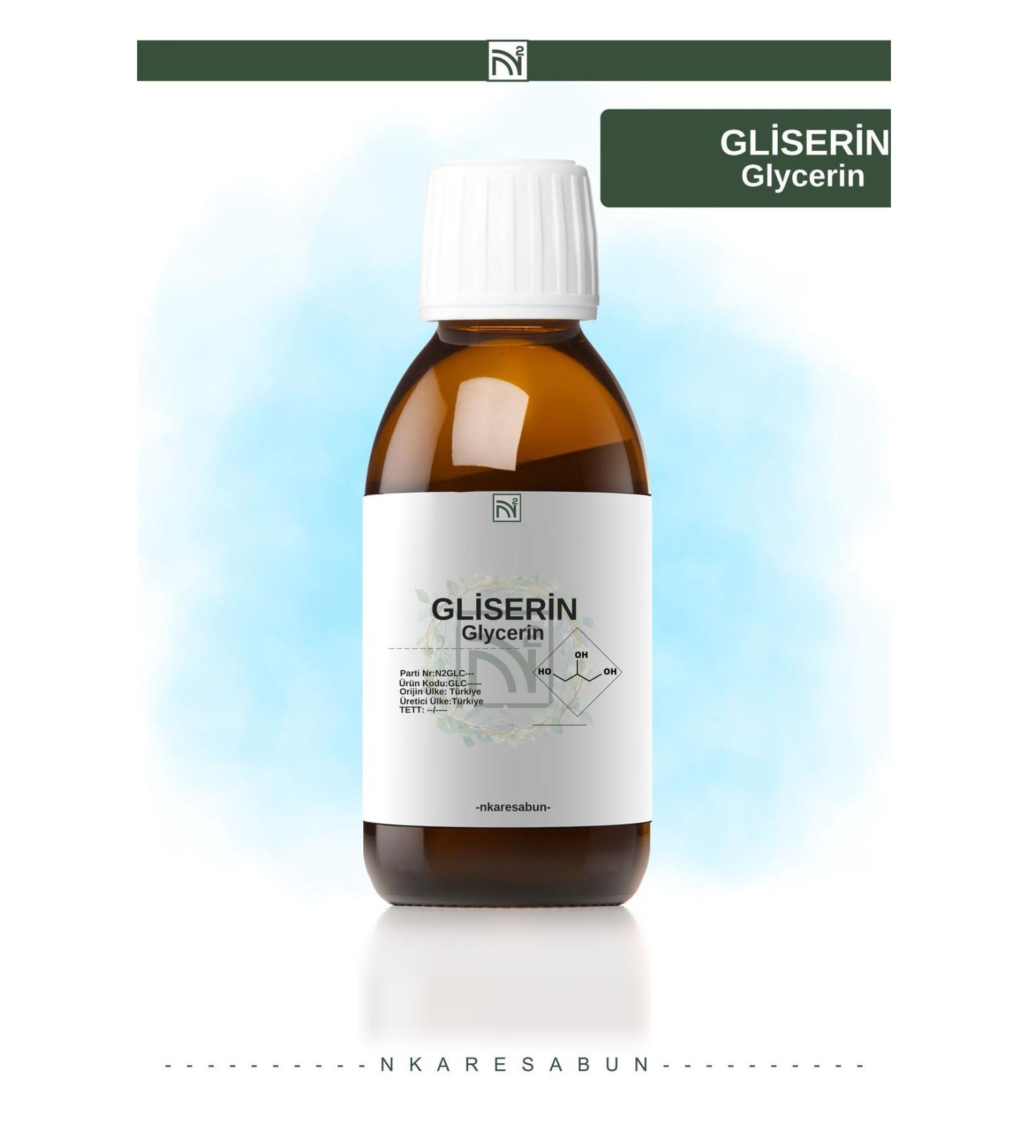 nkare Glycerin 100 gr. Easy to use with dropper cap. Does not contain Additives and Preservatives. glycerine