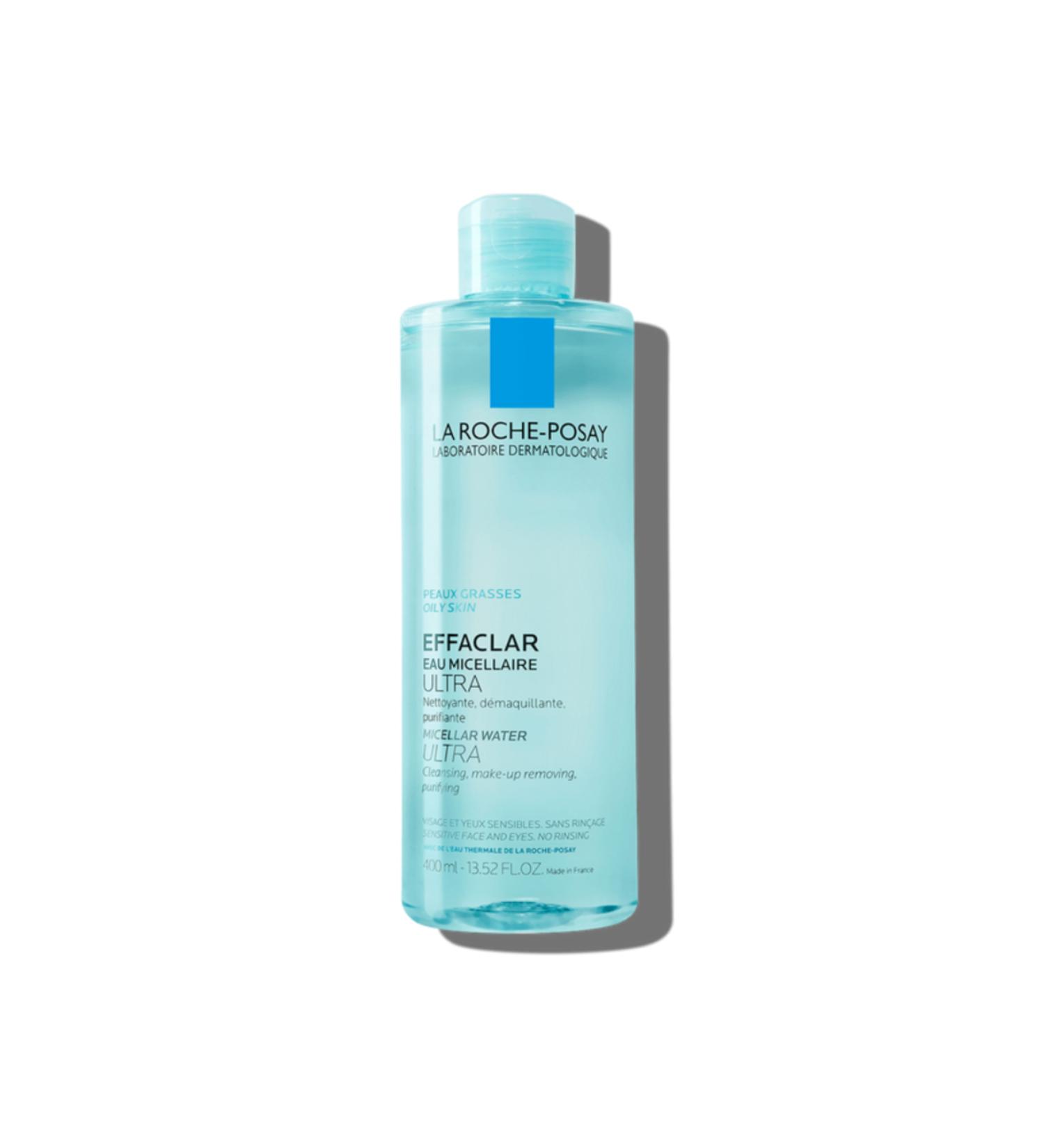 La Roche Posay EFFACLAR - Micellar Water for Oily Skin Make-up Remover and Facial Cleanser 400ml