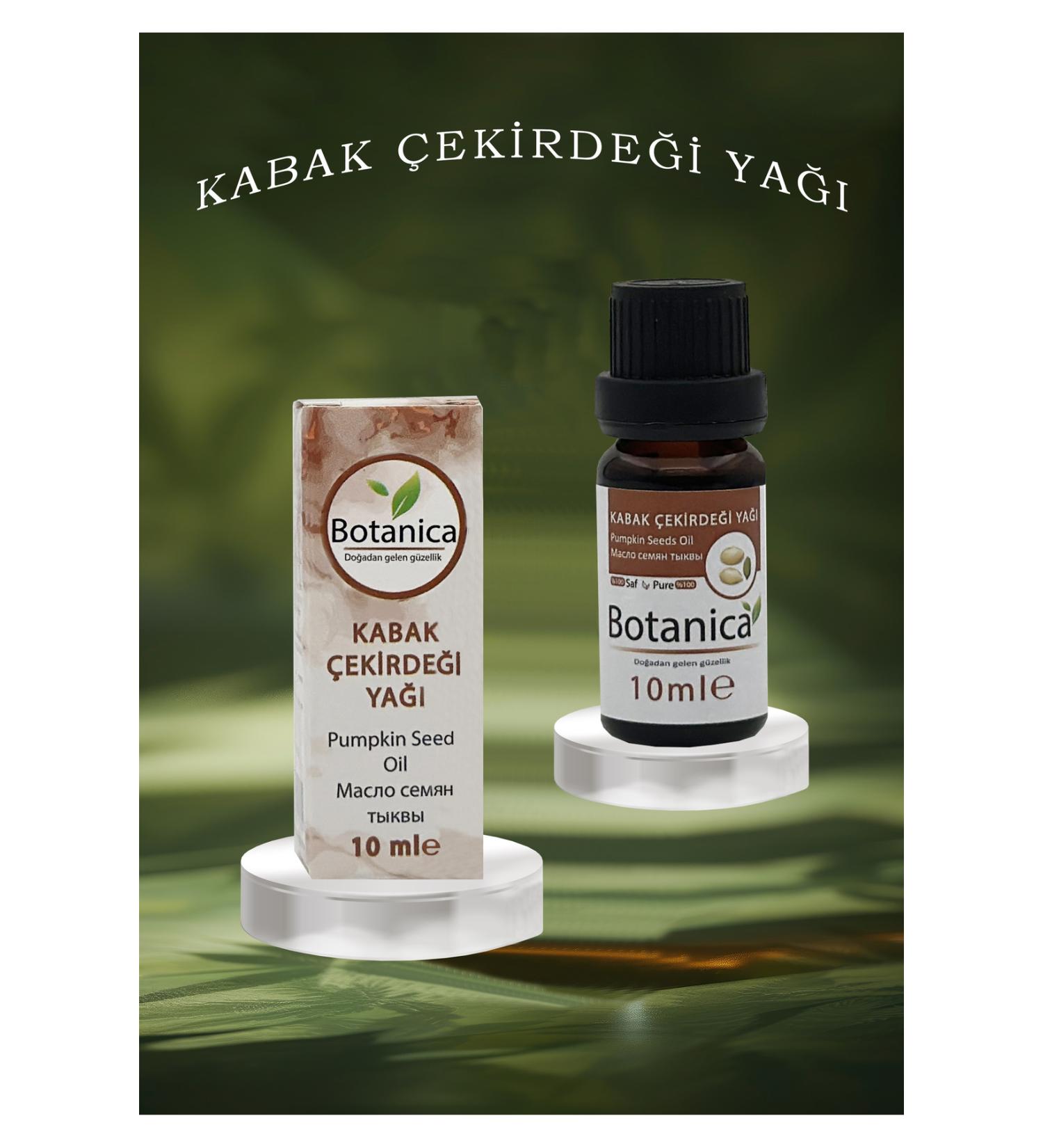 botanica Pumpkin Seed Oil - Cucurbita Pepo - ( Health - Hair and Skin Care ) Pumpkin Seeds Oil 10 Ml