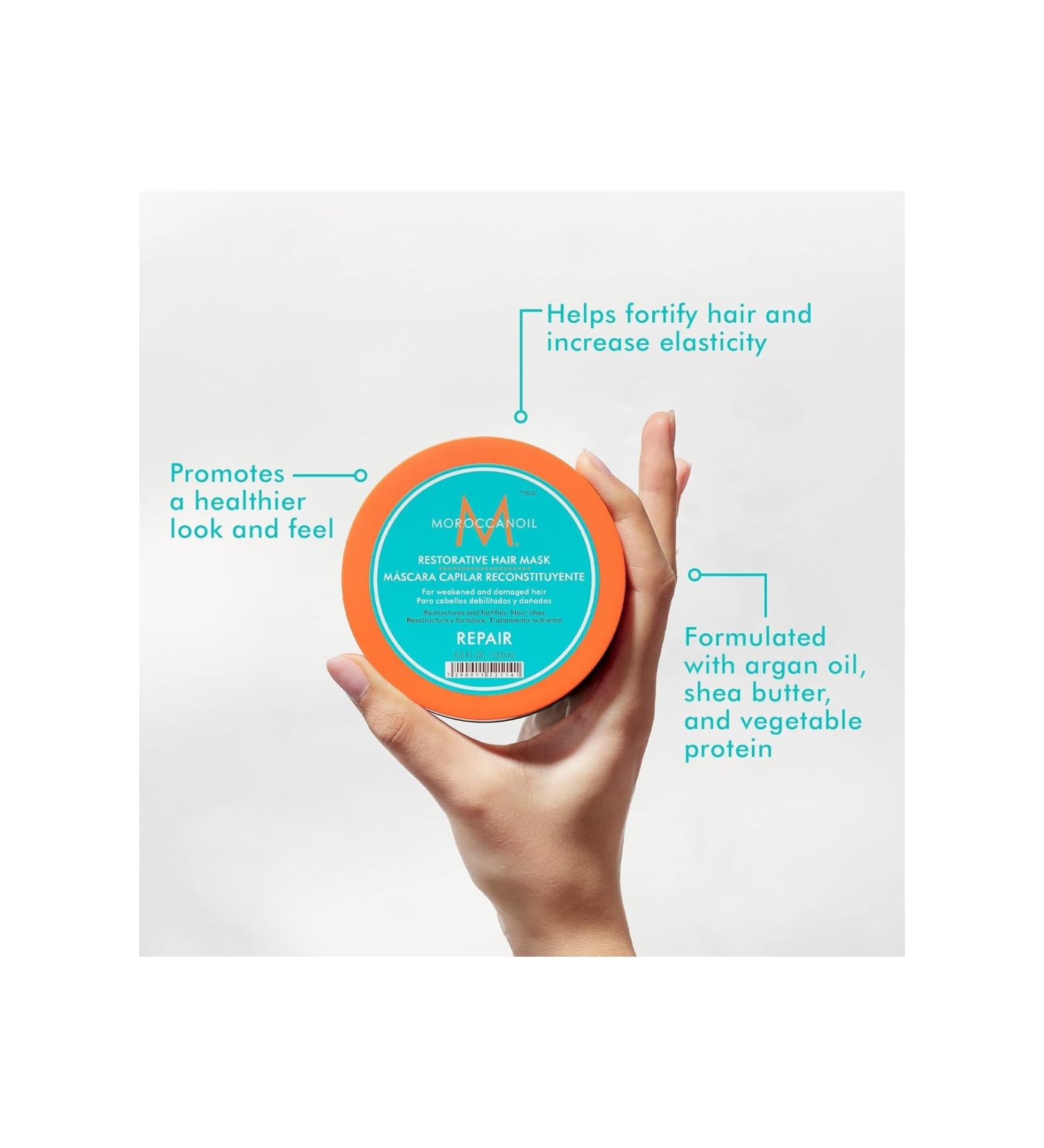 Moroccanoil Damaged Hair Repairing Strengthening Mask Restorative REPAIR 8.5floz 5BEAUTYSECRETS