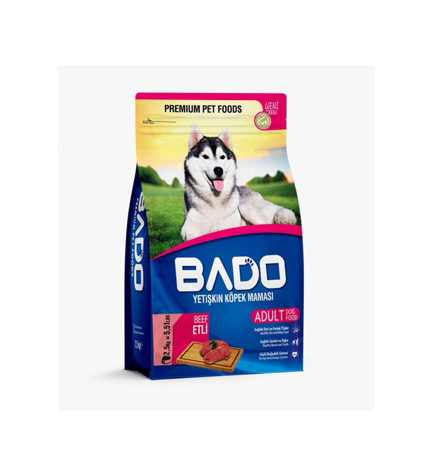 Bado Adult Dog Food Meaty 2.5kg