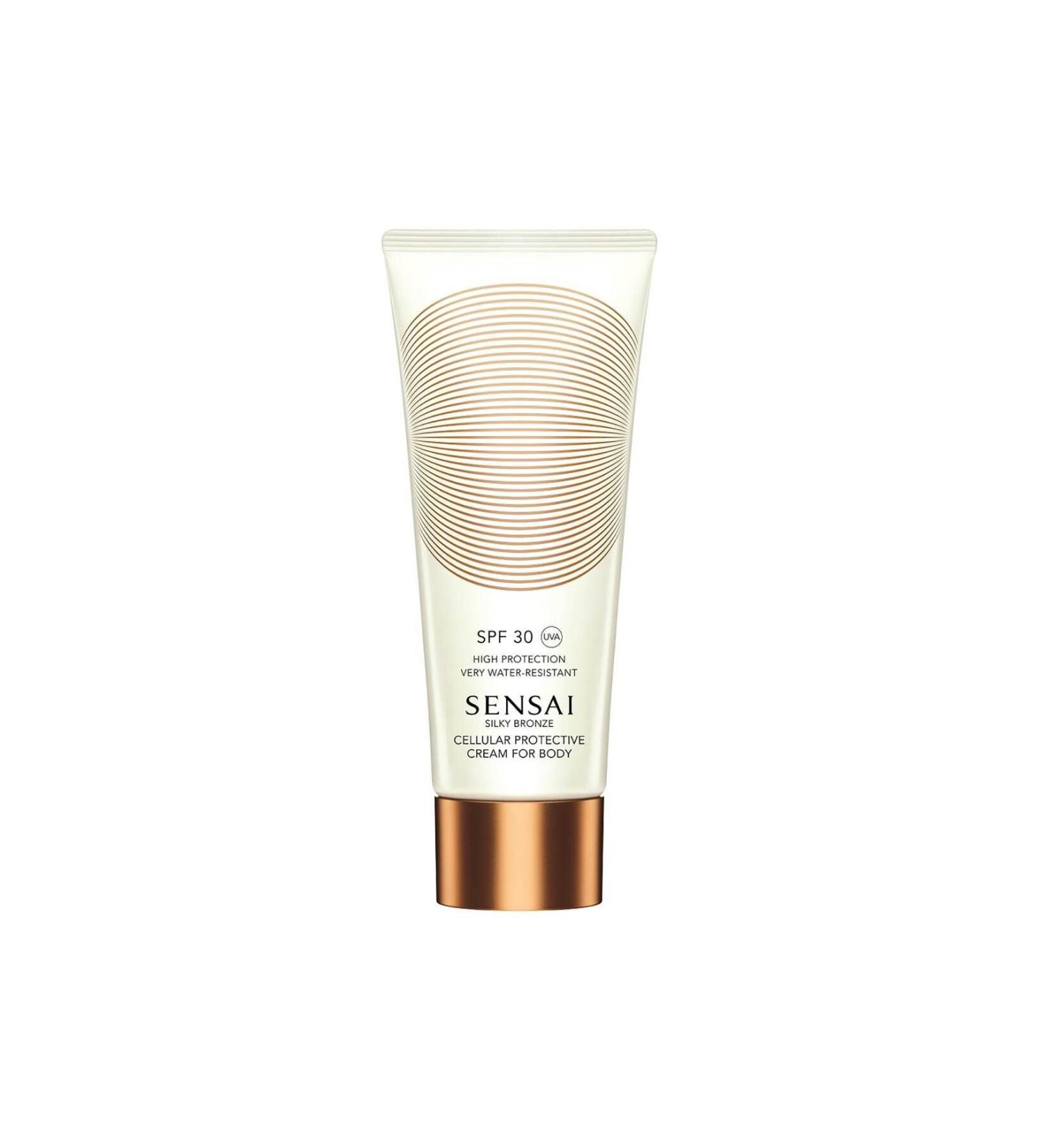 Sensai Silky Bronze Cream For Body Spf 30 Sunscreen UVA and UVB 150 ML