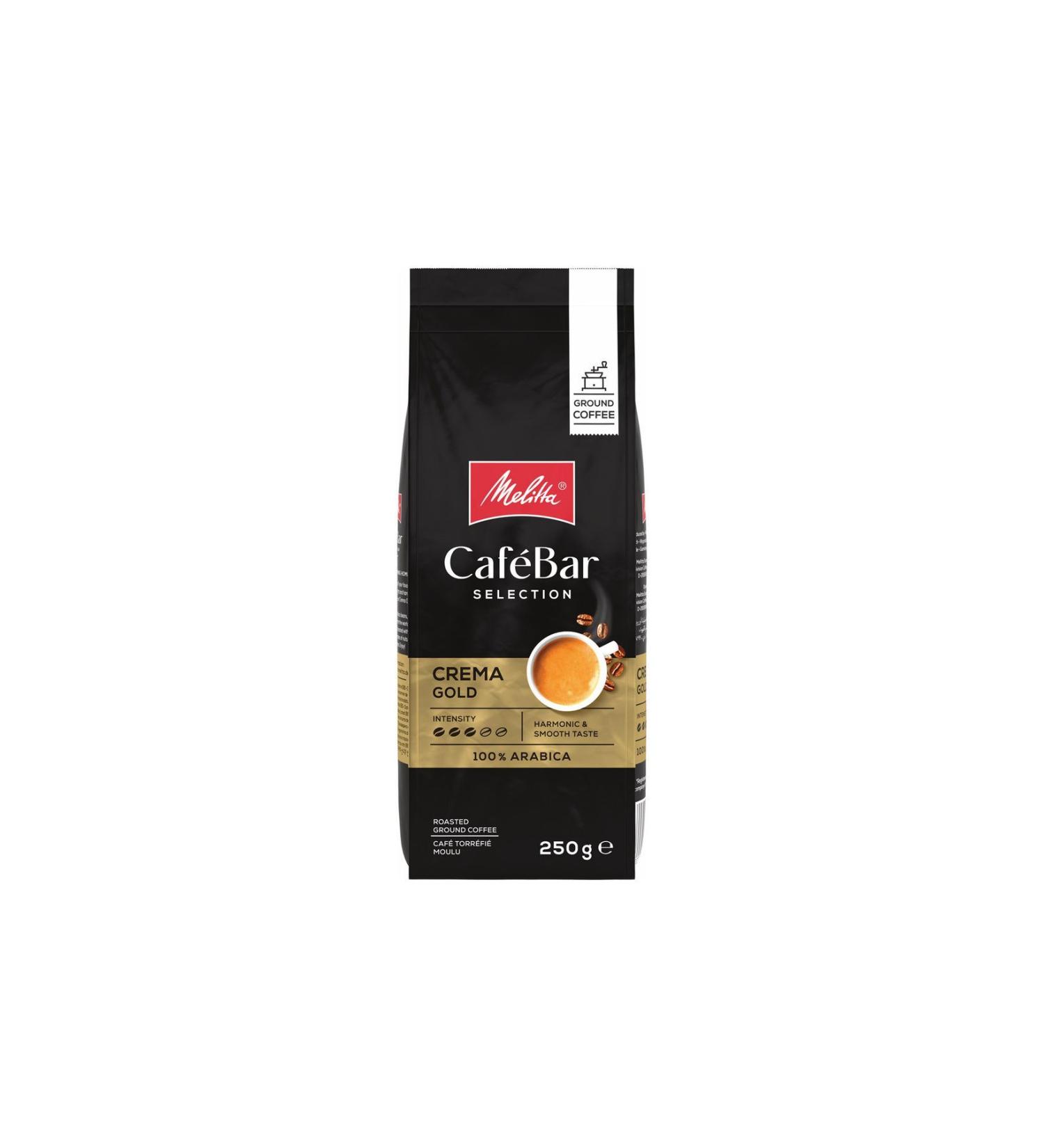 Melitta Cafebar Selection Crema Gold Ground Coffee 250gr - Buy Online on GoSupps.com