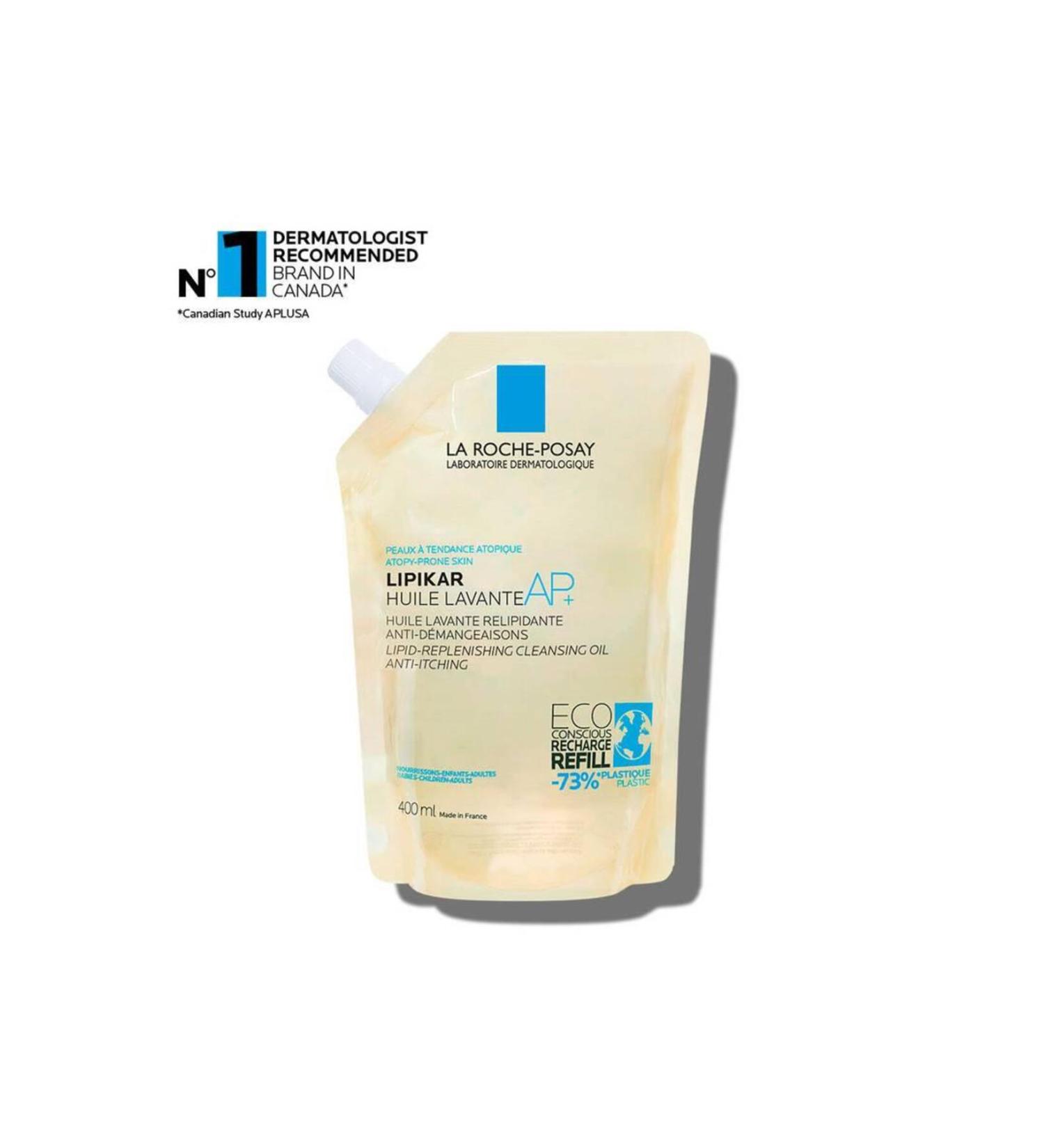 La Roche Posay Lipikar Ap Body Wash Oil 400 ml - Refill