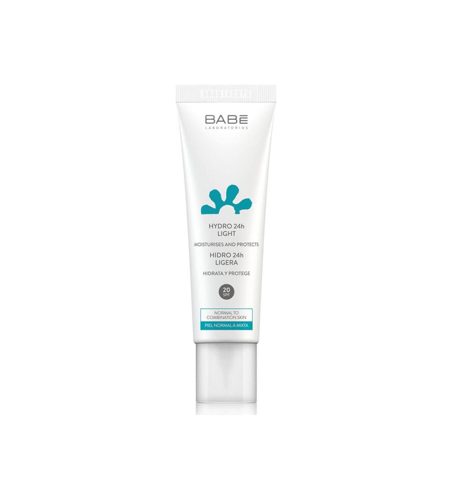 Babe Laboratorios Babe Hydro 24h Light Spf 20 Moisturizing Cream 50 ml