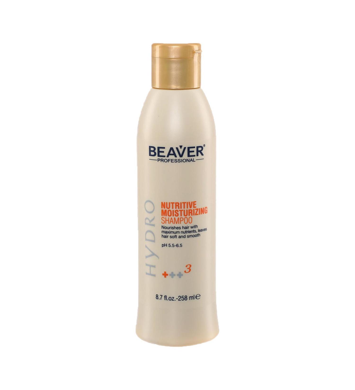 Beaver Nutritive Moisturizing Shampoo 258ml