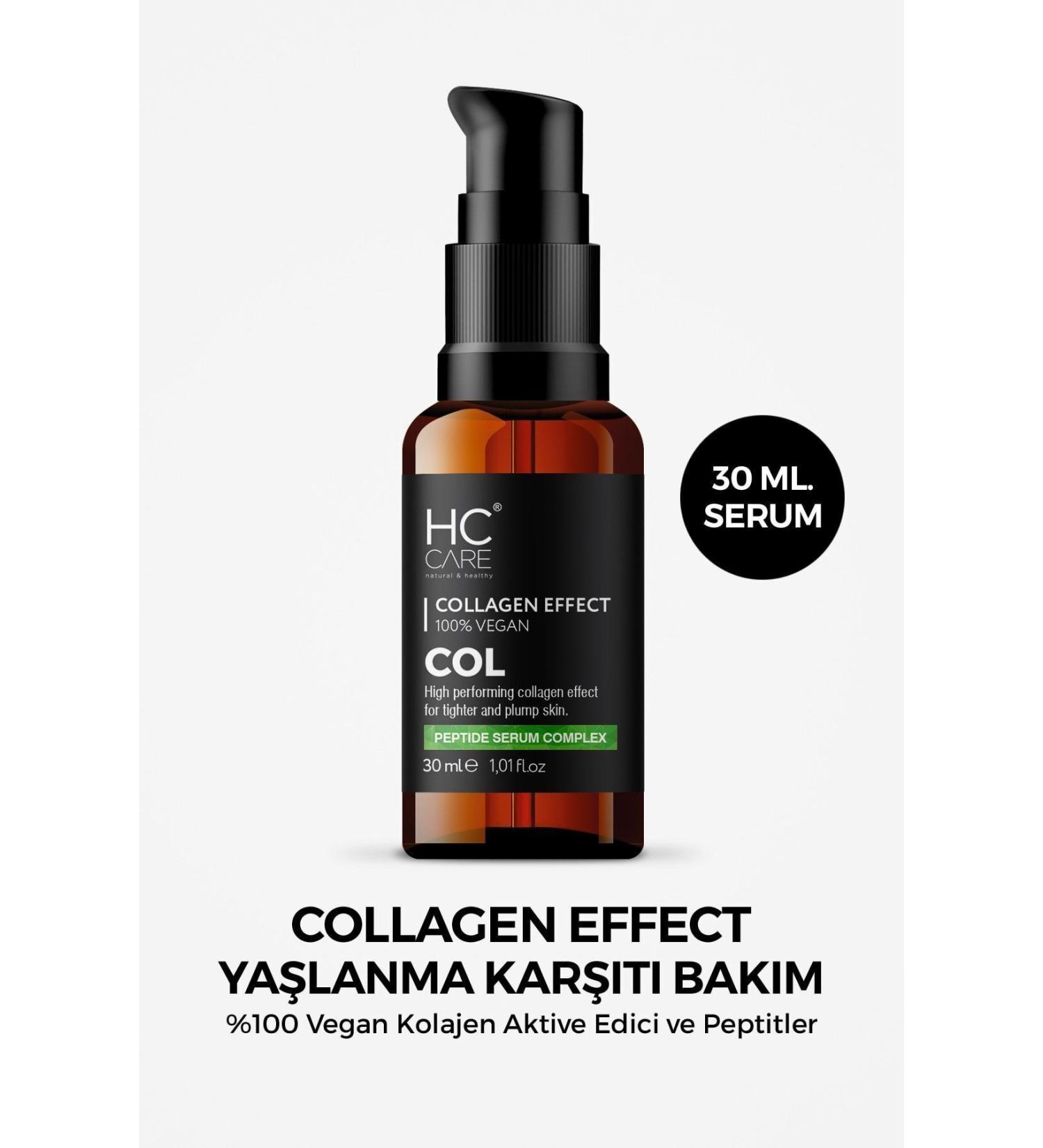 HC Care Collagen Effect Herbal Collagen Anti-Aging Vegan Serum - 30 Ml.