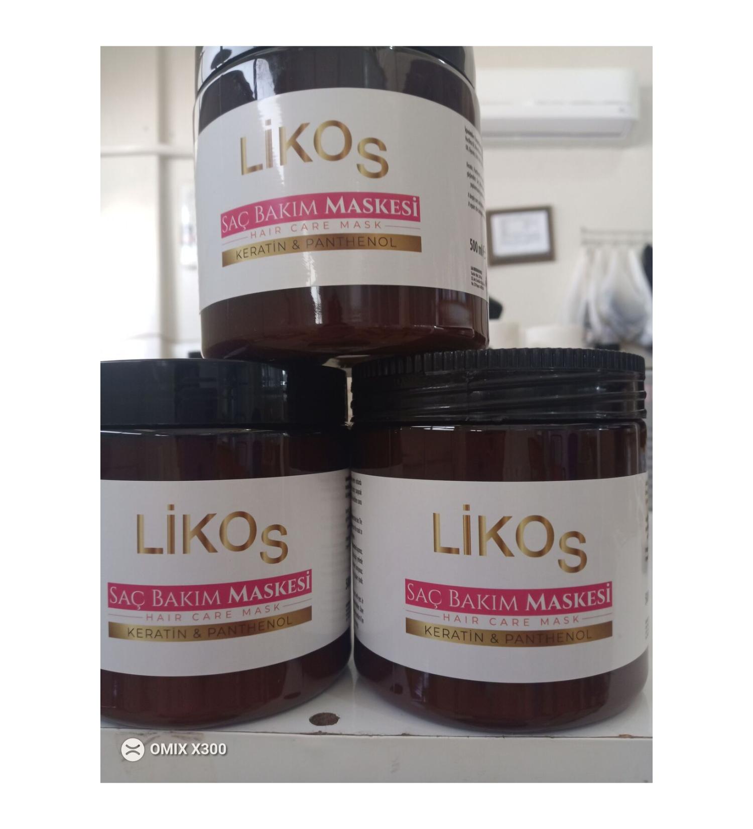 LIKOS 500 ml Keratin Hair Repair Mask