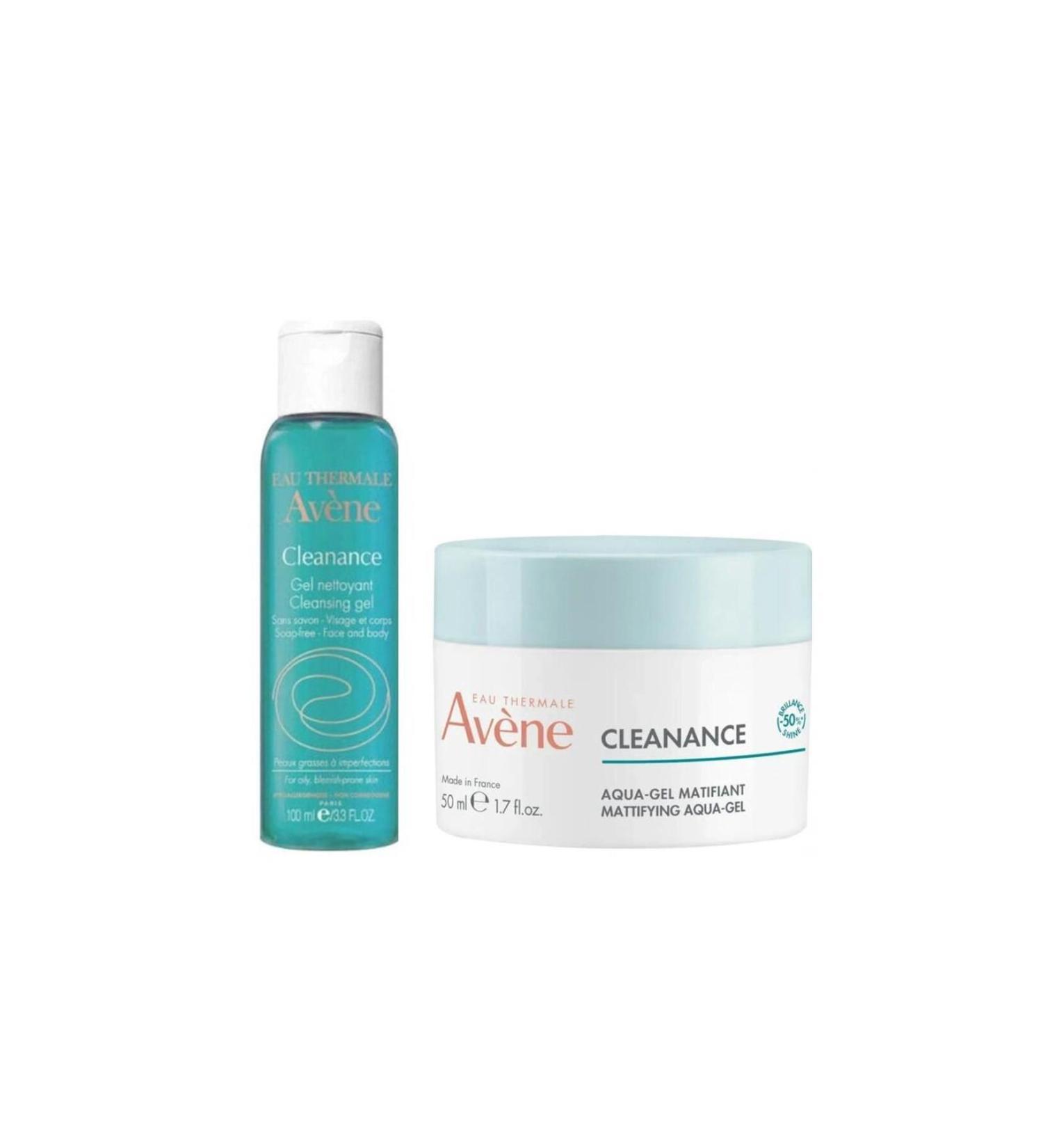 Avene Cleanance Mattifying Cream 50 ml - Cleansing Gel Gift