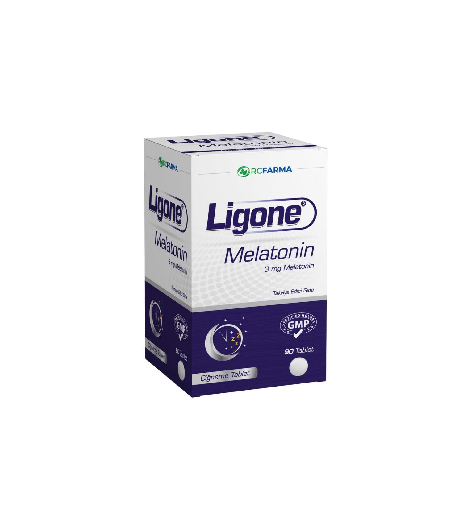 Rcfarma Ligone Melatonin 90 Chewable Tablet