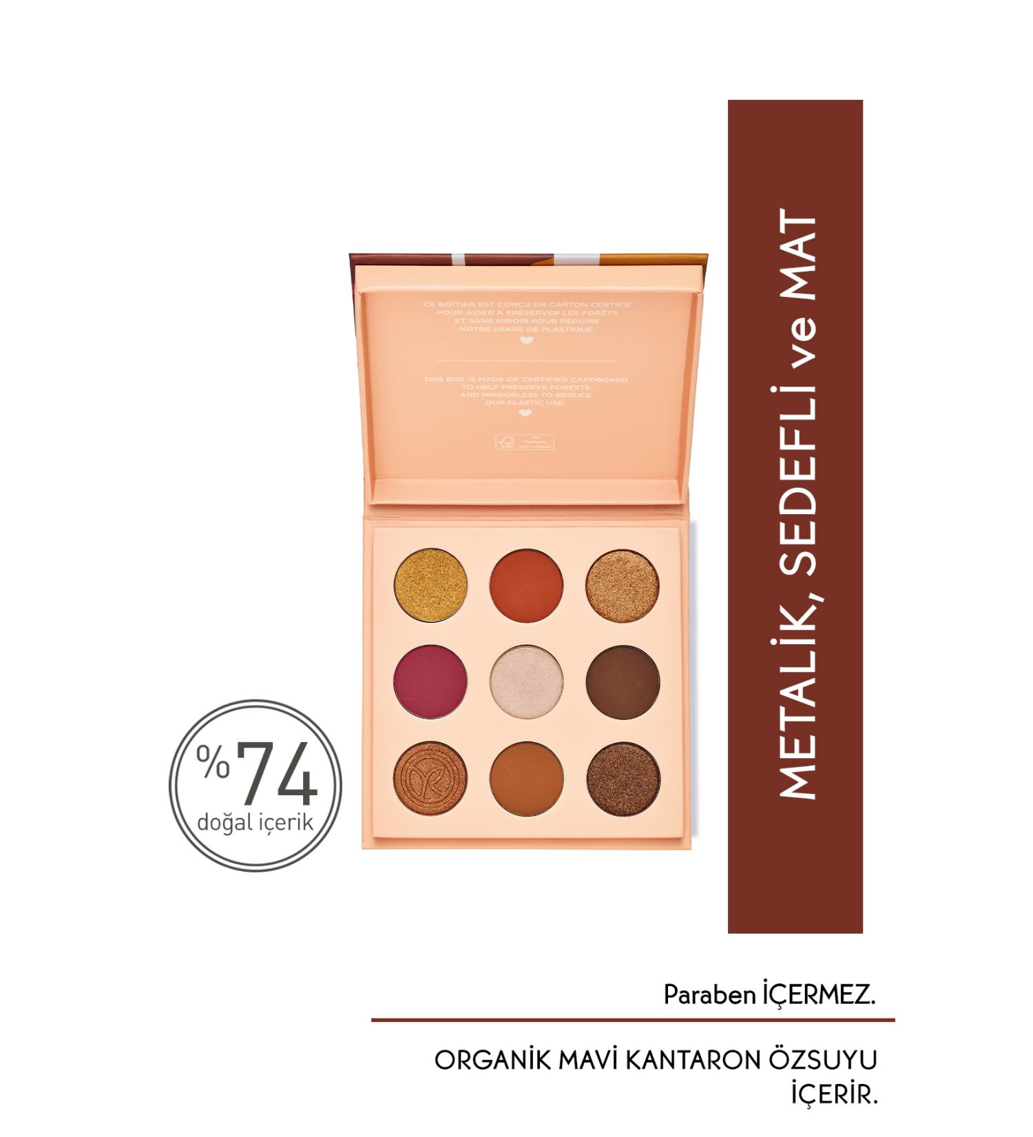 Yves Rocher 9-Piece Eyeshadow Palette - Earth-13.5 G - Buy Online on GoSupps.com