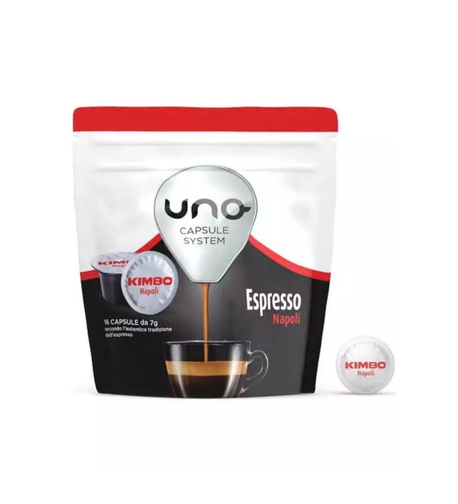 Kimbo Napoli Uno Compatible Capsule Coffee (IN A BOX OF 16)