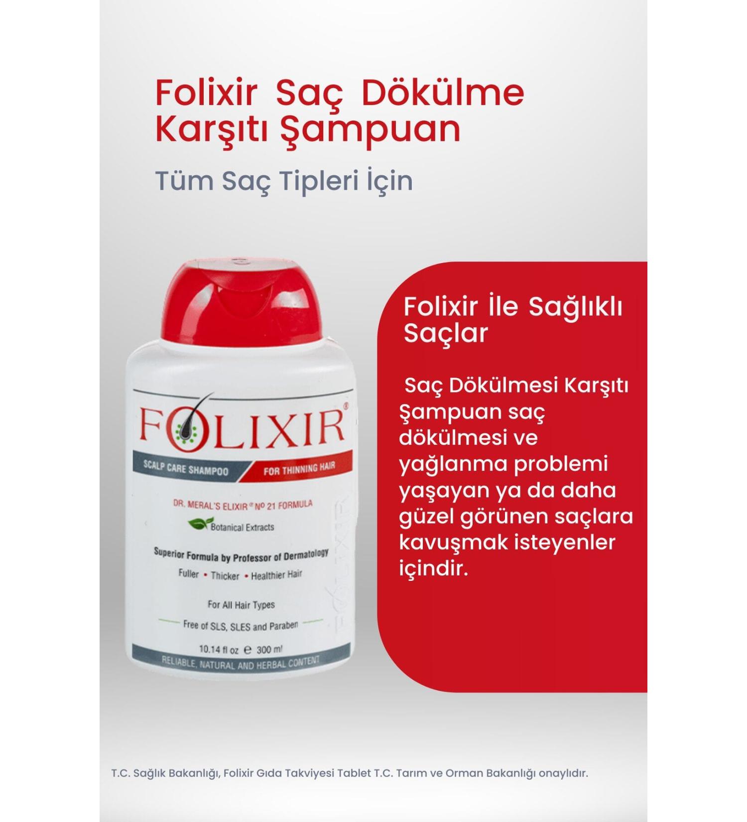 Folixir Anti Hair Loss Shampoo 300 ml