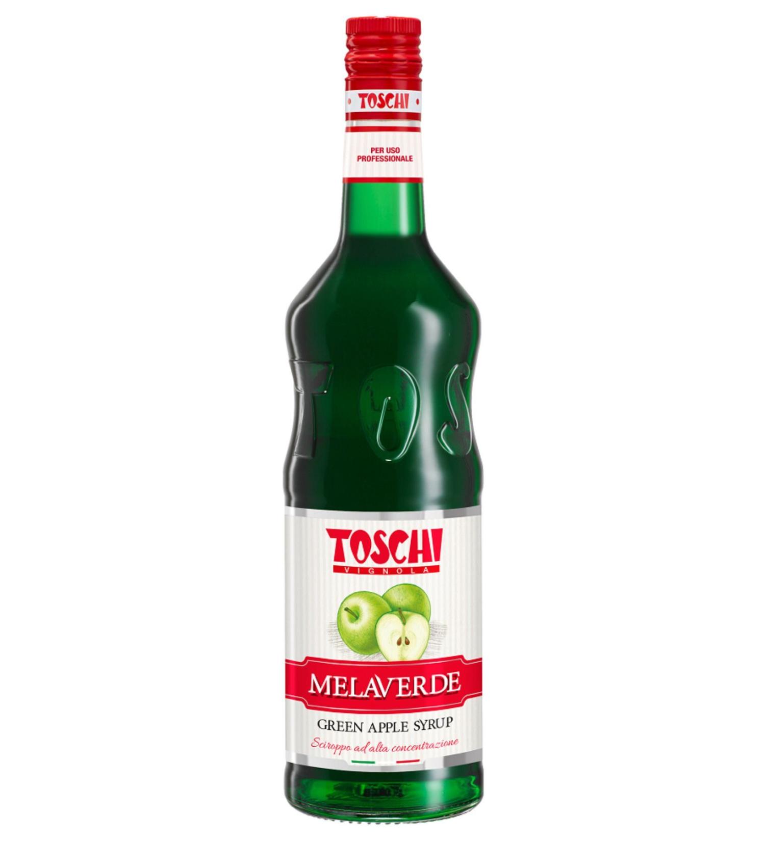 Toschi Green Apple Syrup (1000 ml)