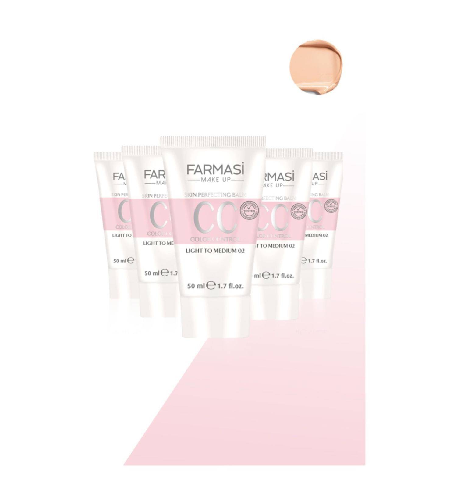 Farmasi CC All In One Cream Light to Medium-50ml 5 Pieces