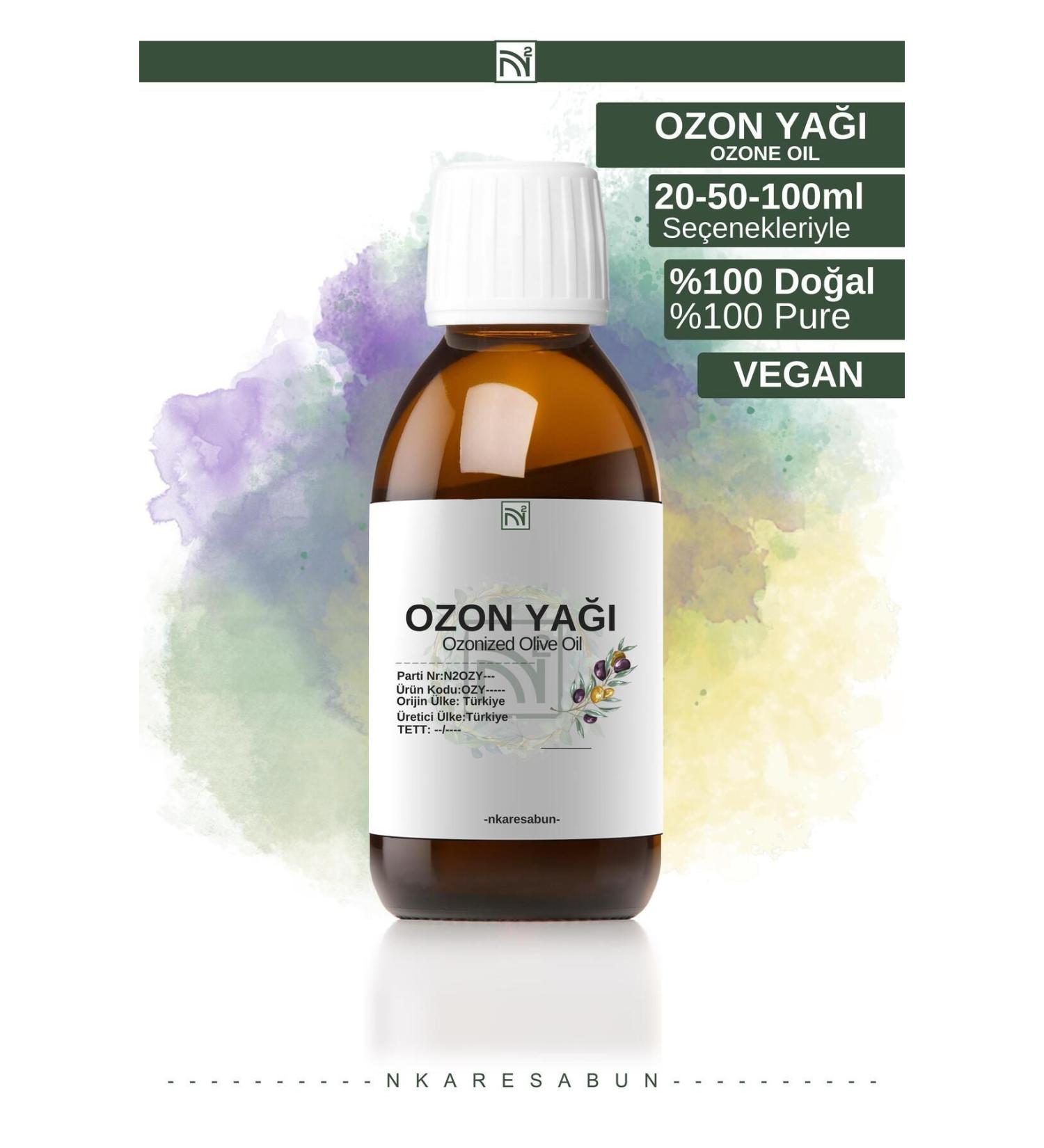 nkare Ozon Oil 20 ml 0 Natural (Cold Pressed Ozonated Olive Oil.)