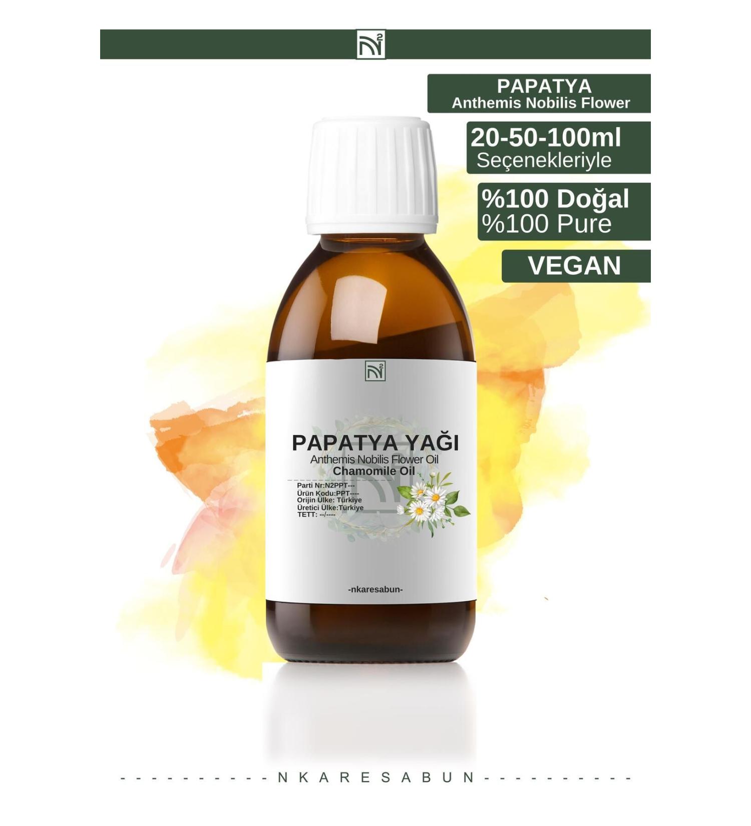 nkare Chamomile Oil 0 Pure Natural Cold Pressed Oil 50 Ml