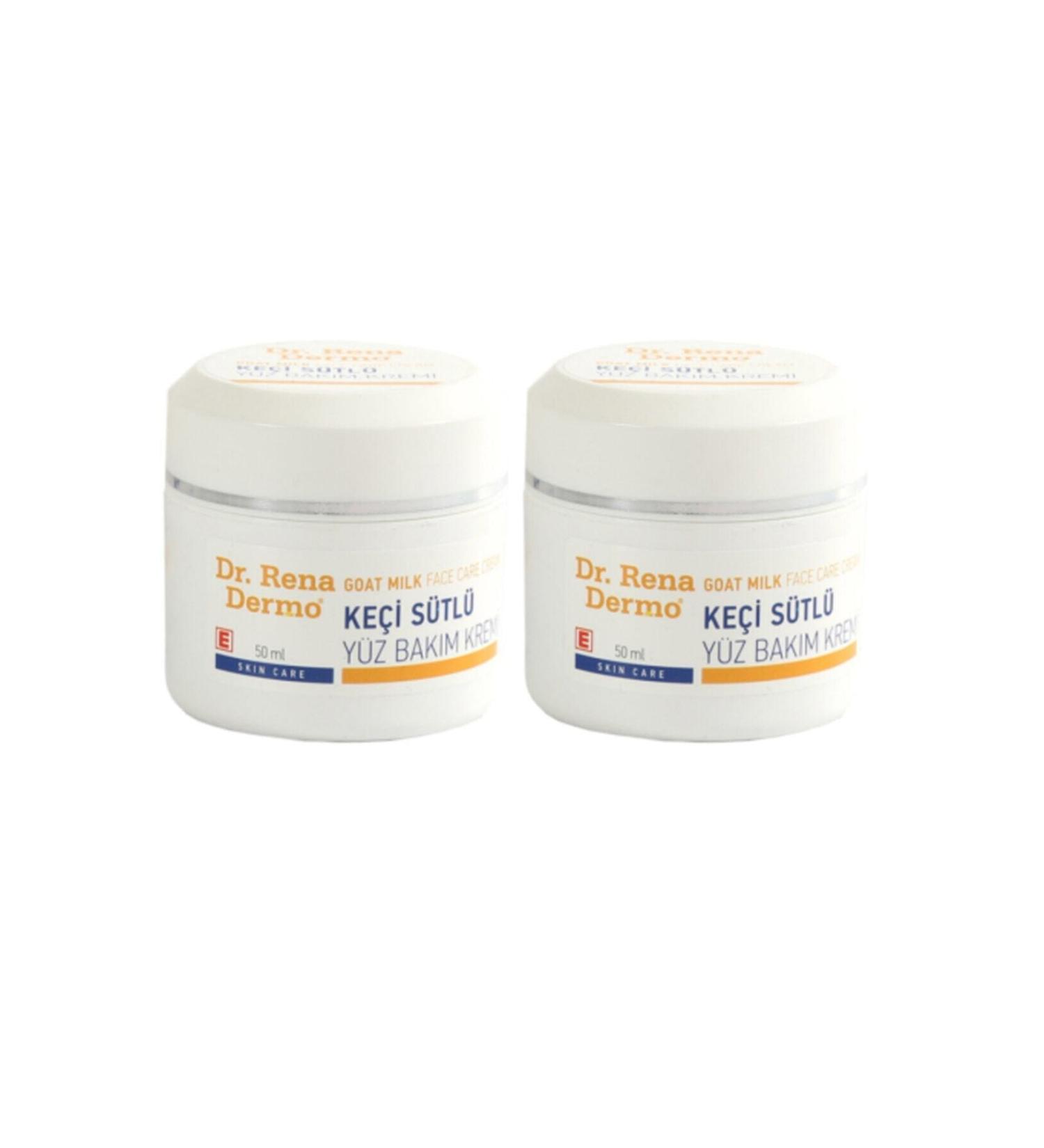Dr. Rena Dermo Dermo Goat Milk Face Care Cream 50 ml x 2