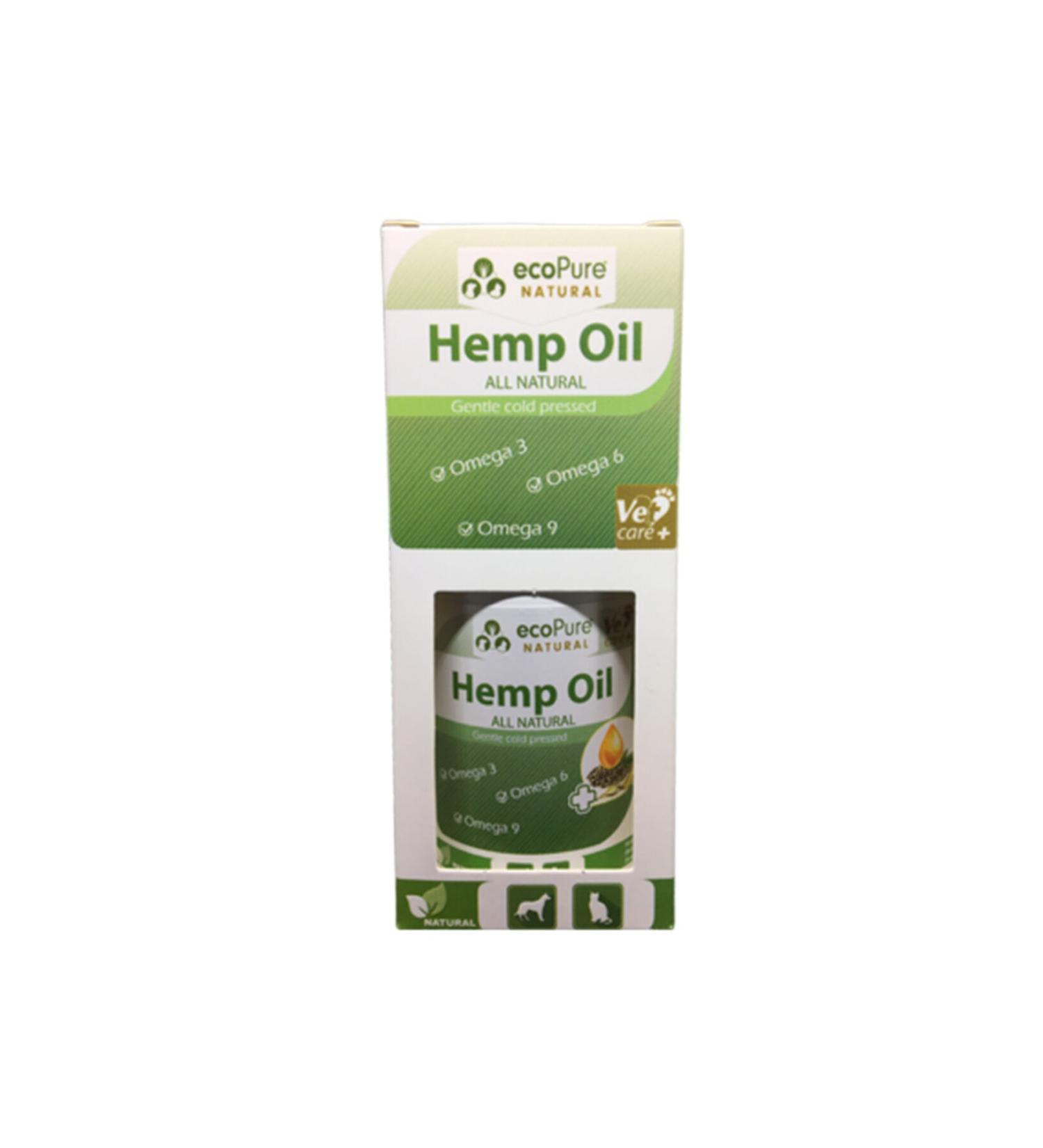 VETCARE Hemp Oil Omega3-6-9 Source for Cats and Dogs