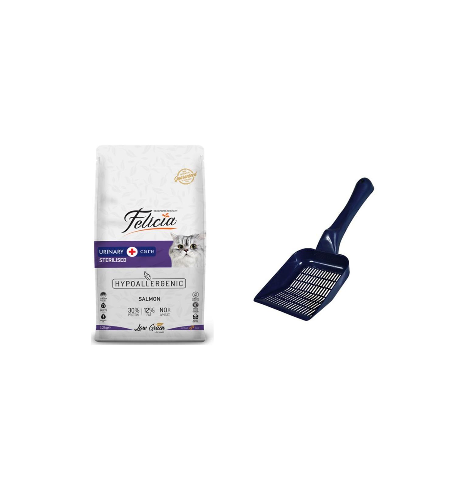Felicia Kisir Salmon Cat Food 12 Kg Shovel