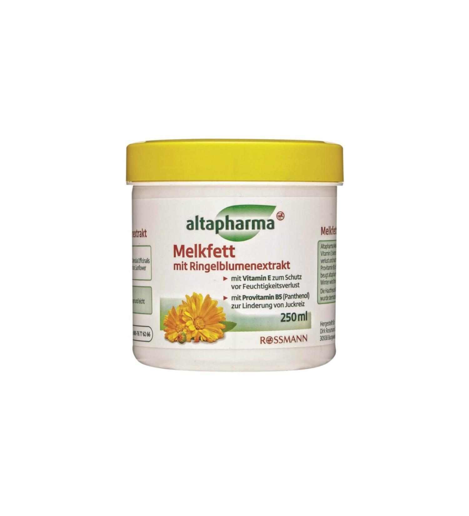 Altapharma Calendula Flower Extract Intensive Care Cream 250 ML