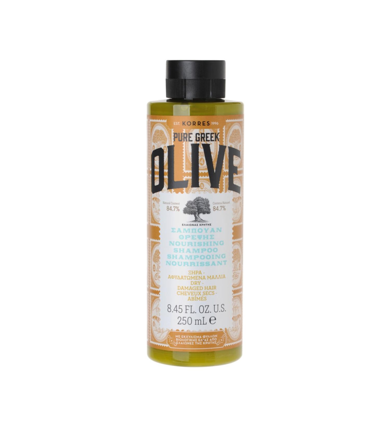 Korres Skin and Hair Care Effective Olive Nourishing Shampoo 250 ml