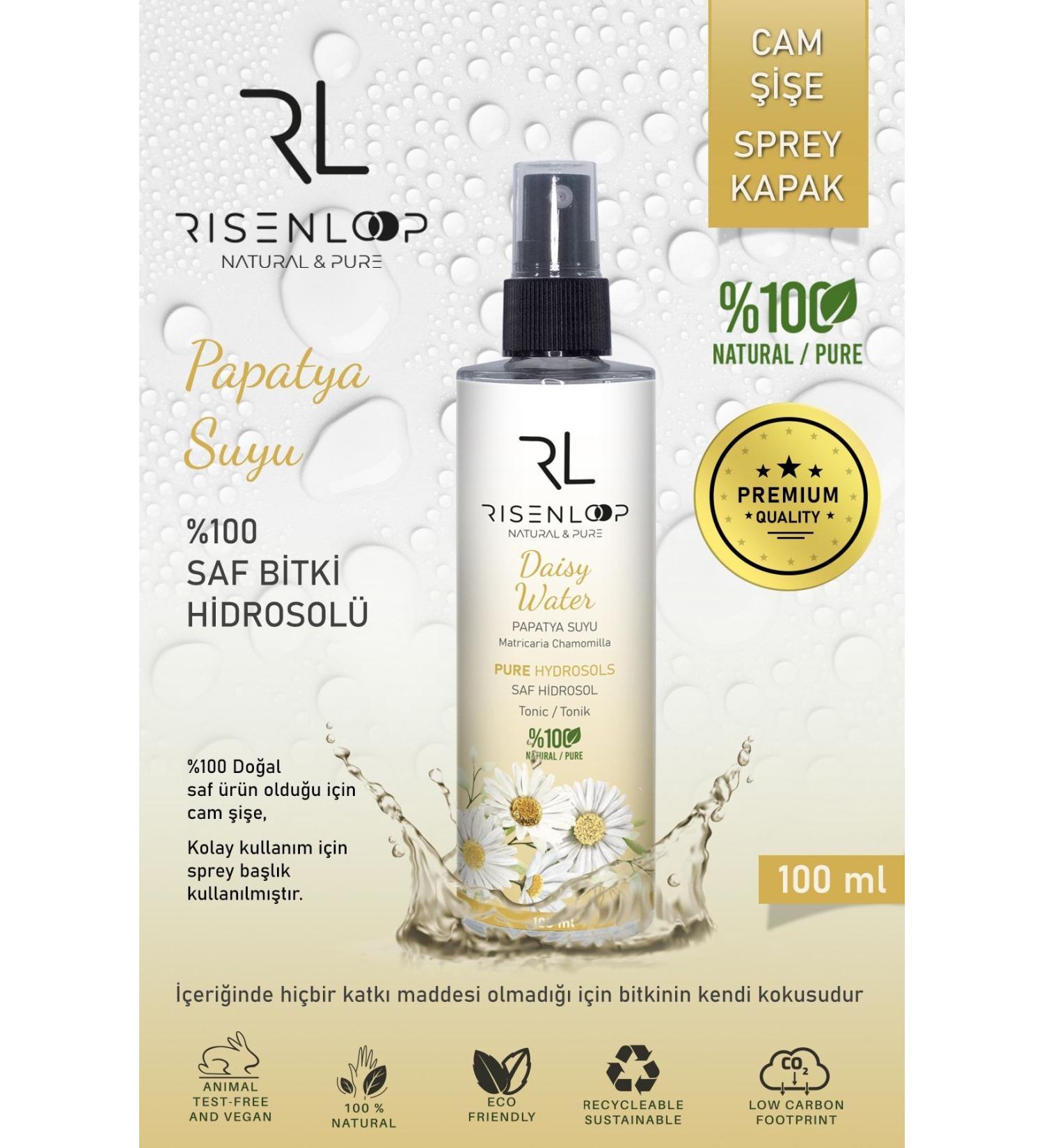RL Cosmetics Chamomile Water 0 Pure Natural Hydrosol Tonic Matricaria Chamomilla 1st distillation 100ml