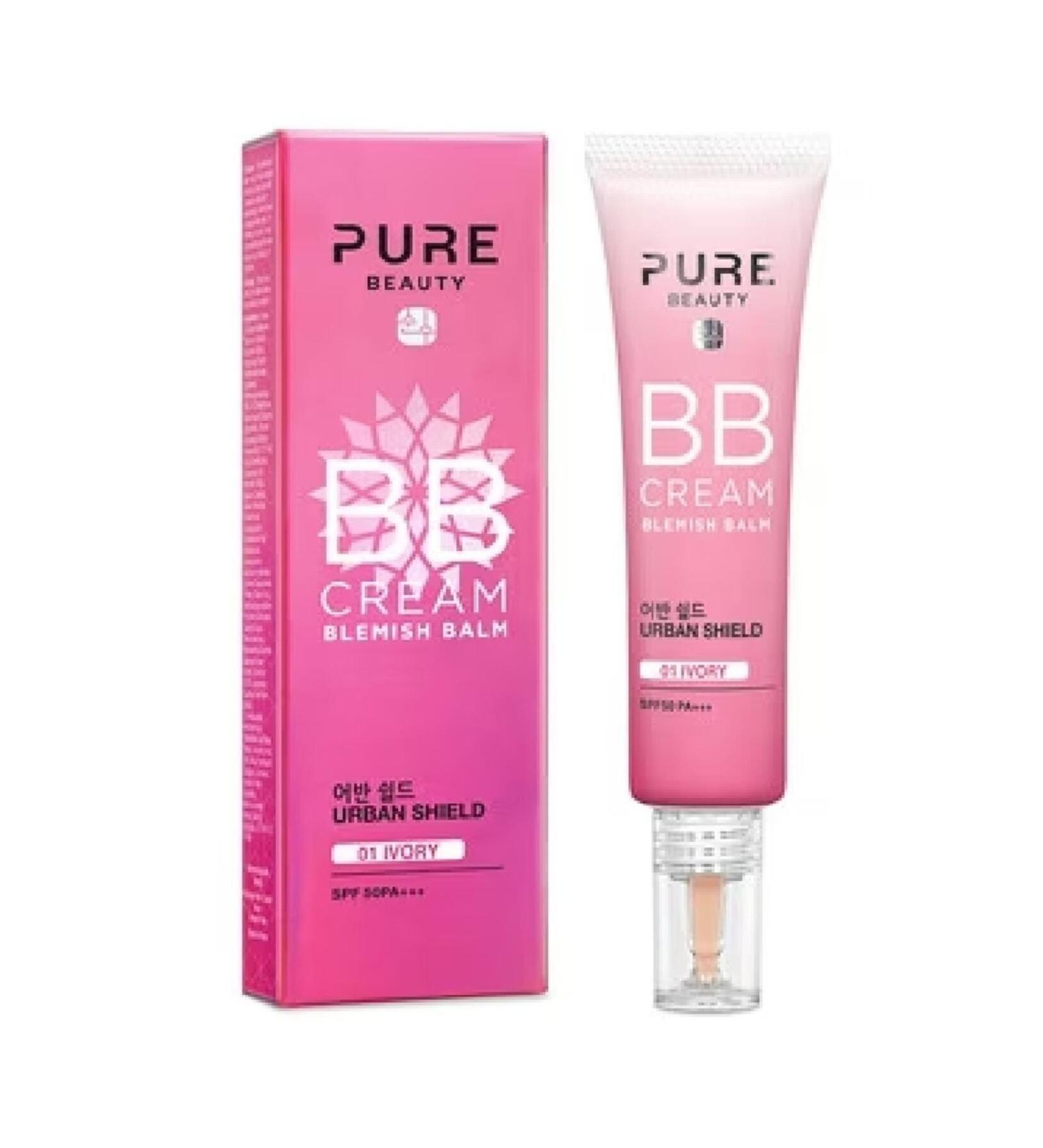 PURE BEAUTY BB Cream Spf50 Pa+++ Ivory 30ml..CREAM2304242 - Buy Online on GoSupps.com