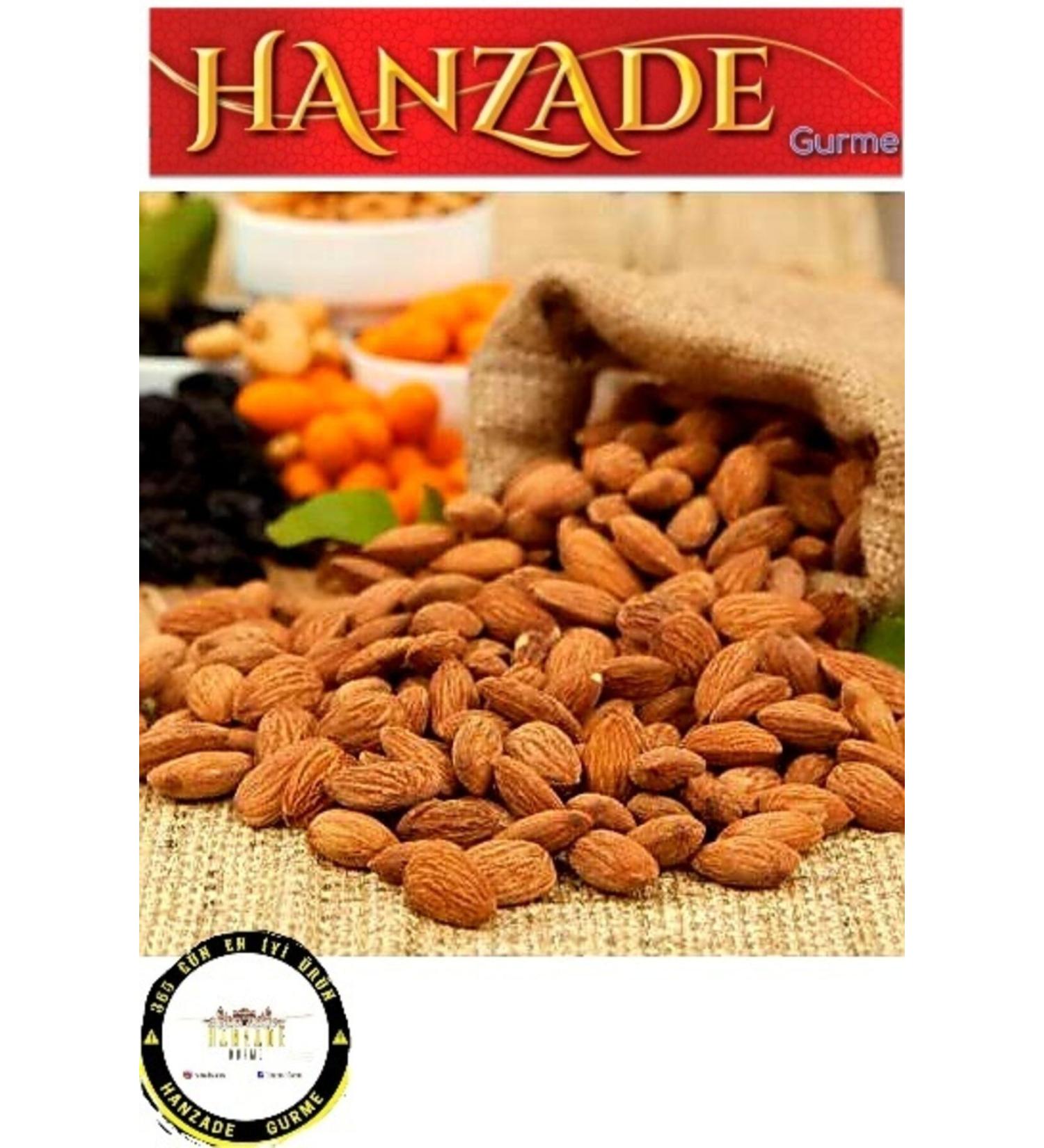 HANZADE GURME Lightly Salted Roasted Almonds 600 Gr