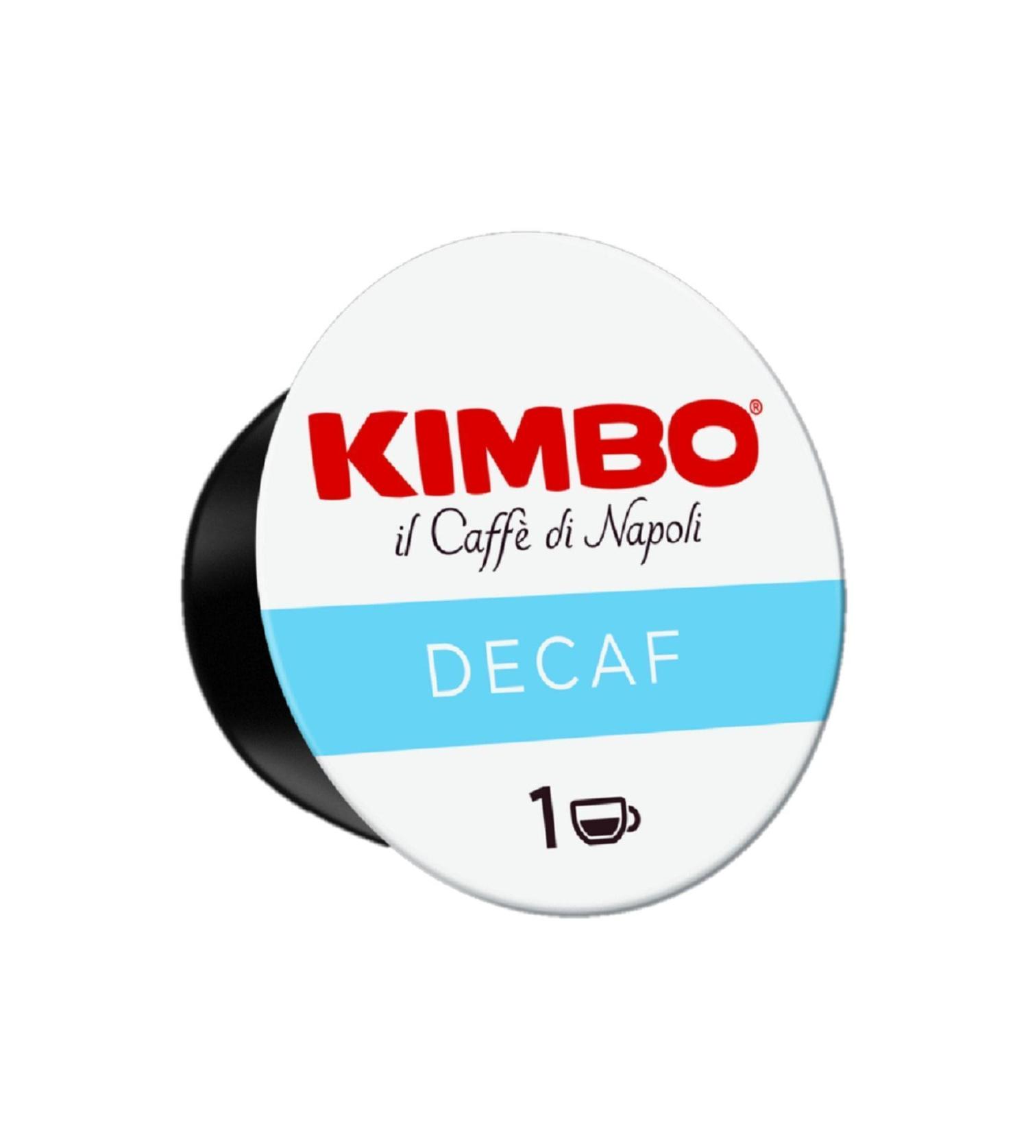 Kimbo Decaffeinato Blue Compatible Capsule Coffee (Box of 100)