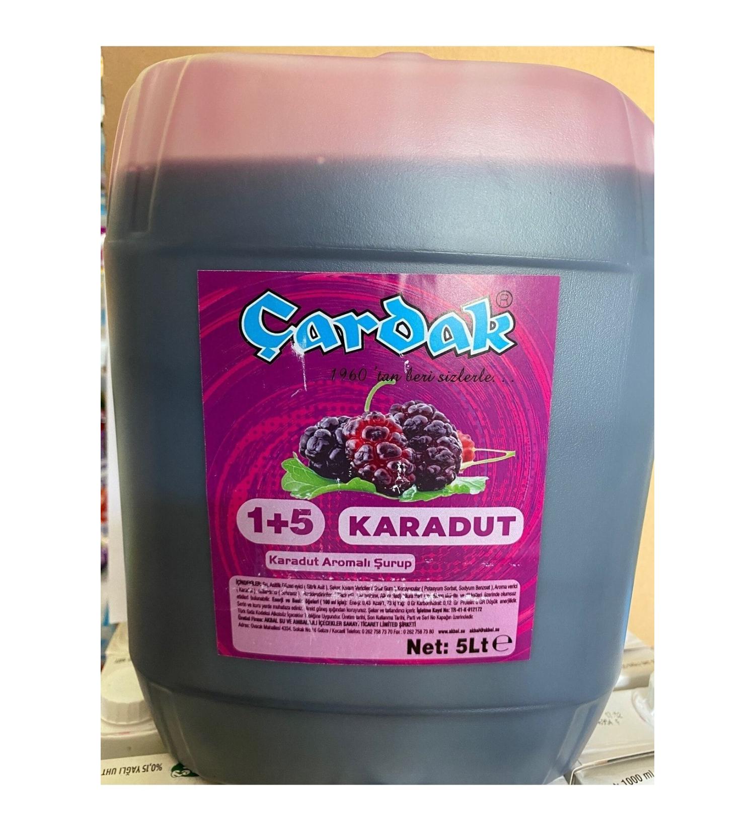 ardak Fruit Juice Black Mulberry 5 Liters 1+5