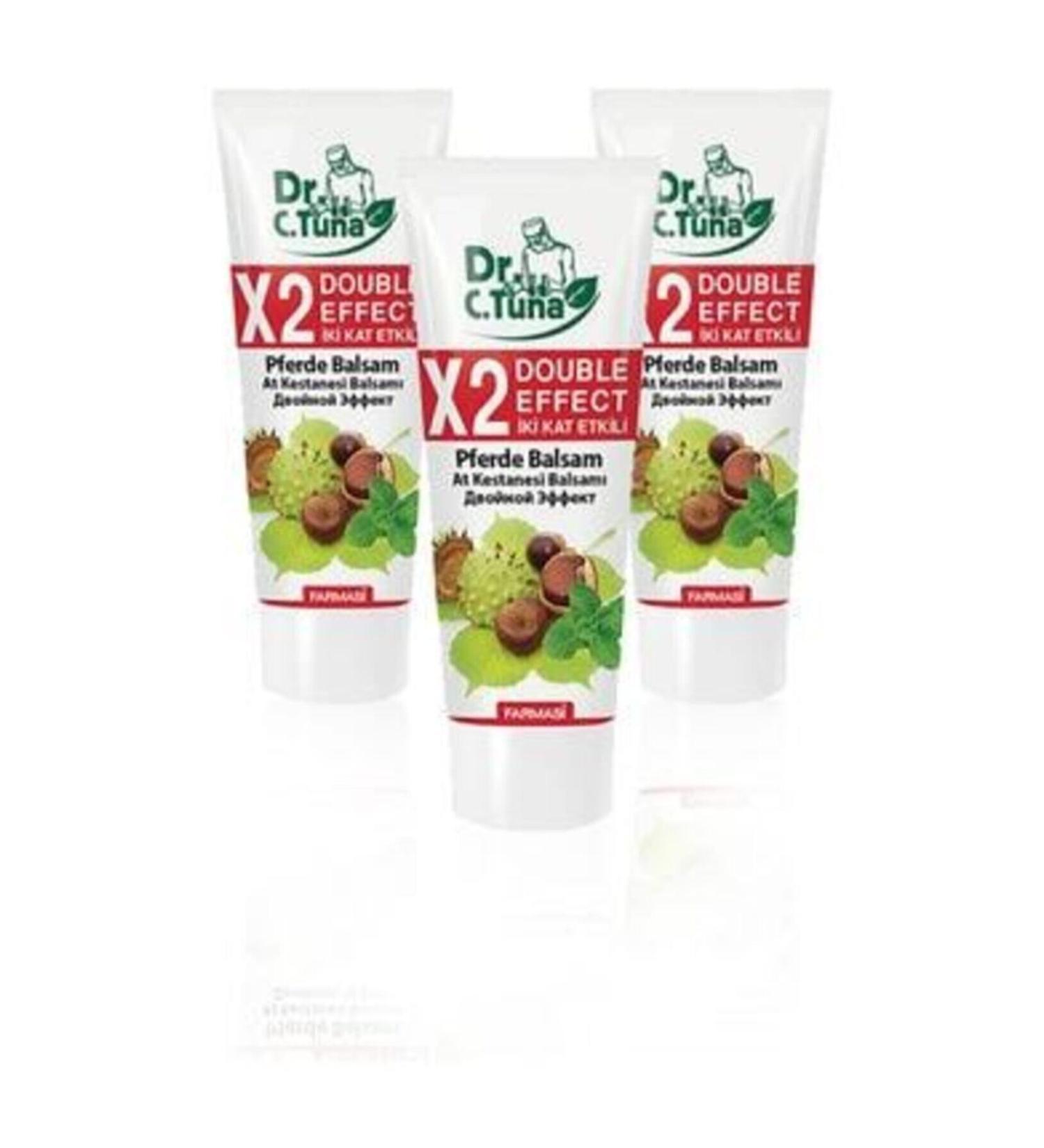 Farmasi Dr. C. Tuna Pferde Balsam Horse Chestnut Balsam 250mlx3 Pieces