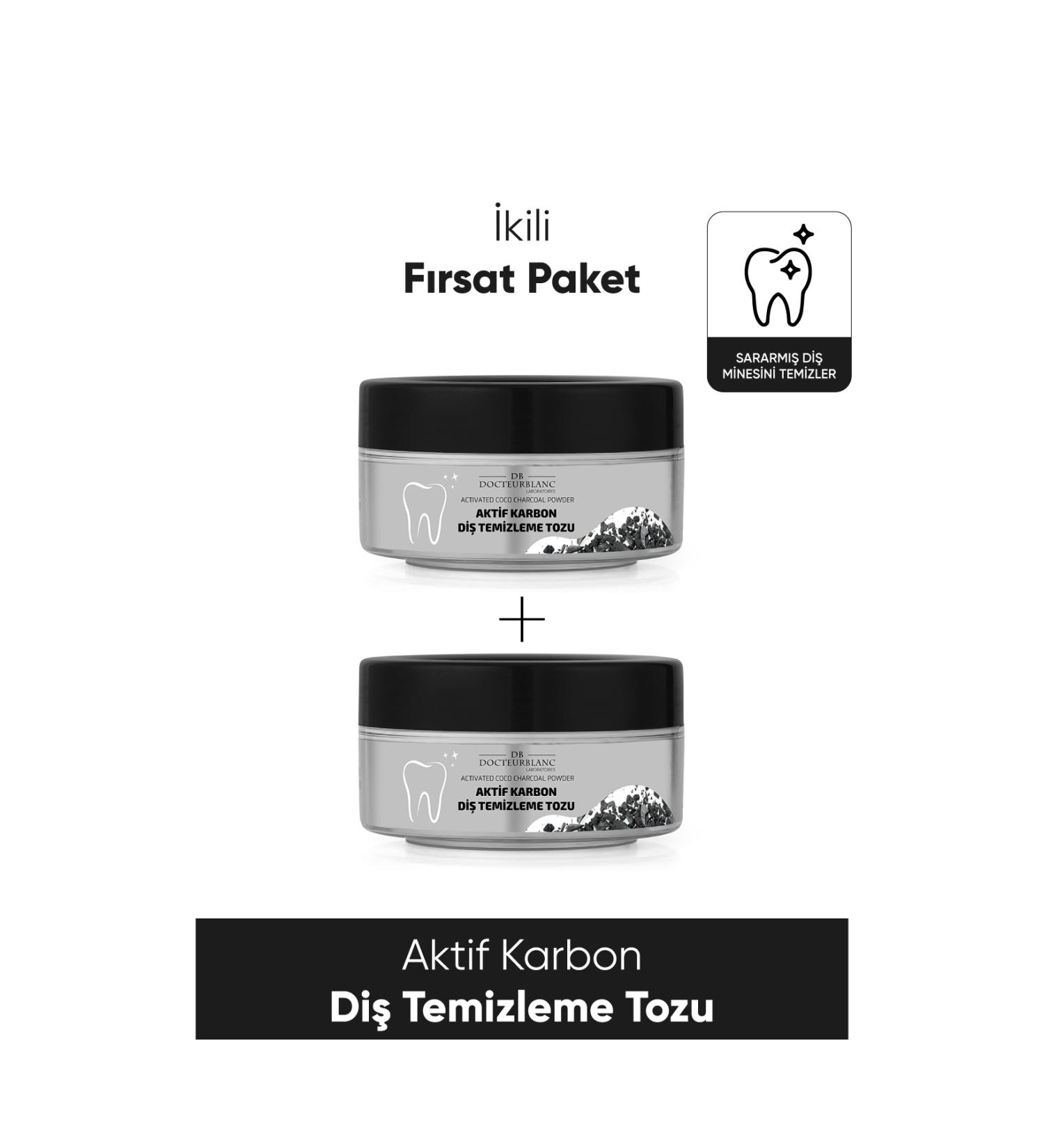 docteur blanc 2-pack opportunity - Active Carbon Teeth Cleaning Powder 2x 50 G - Buy Online on GoSupps.com