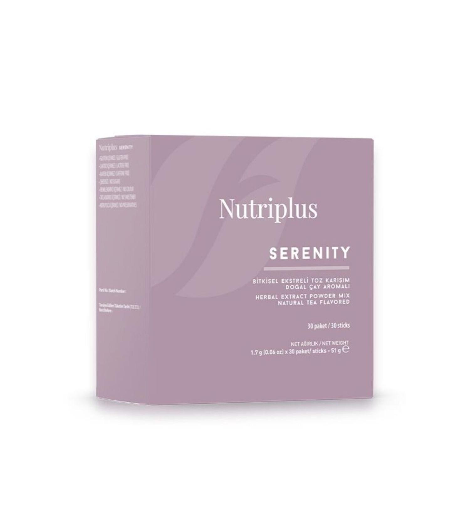 Farmasi NUTRIPLUS SERENITY NATURAL FLAVORED READY EDEMA TEA (1.7GX30)