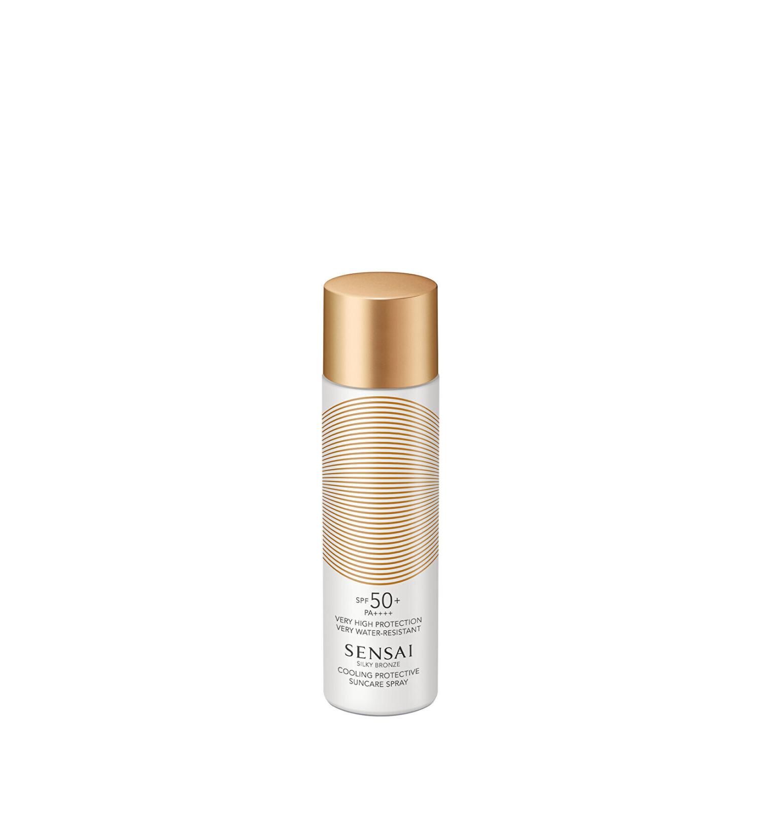 Sensai Silky Bronze Cooling Protective 150ML Sun Cream Refreshing Refresher - Carest Cosmetic