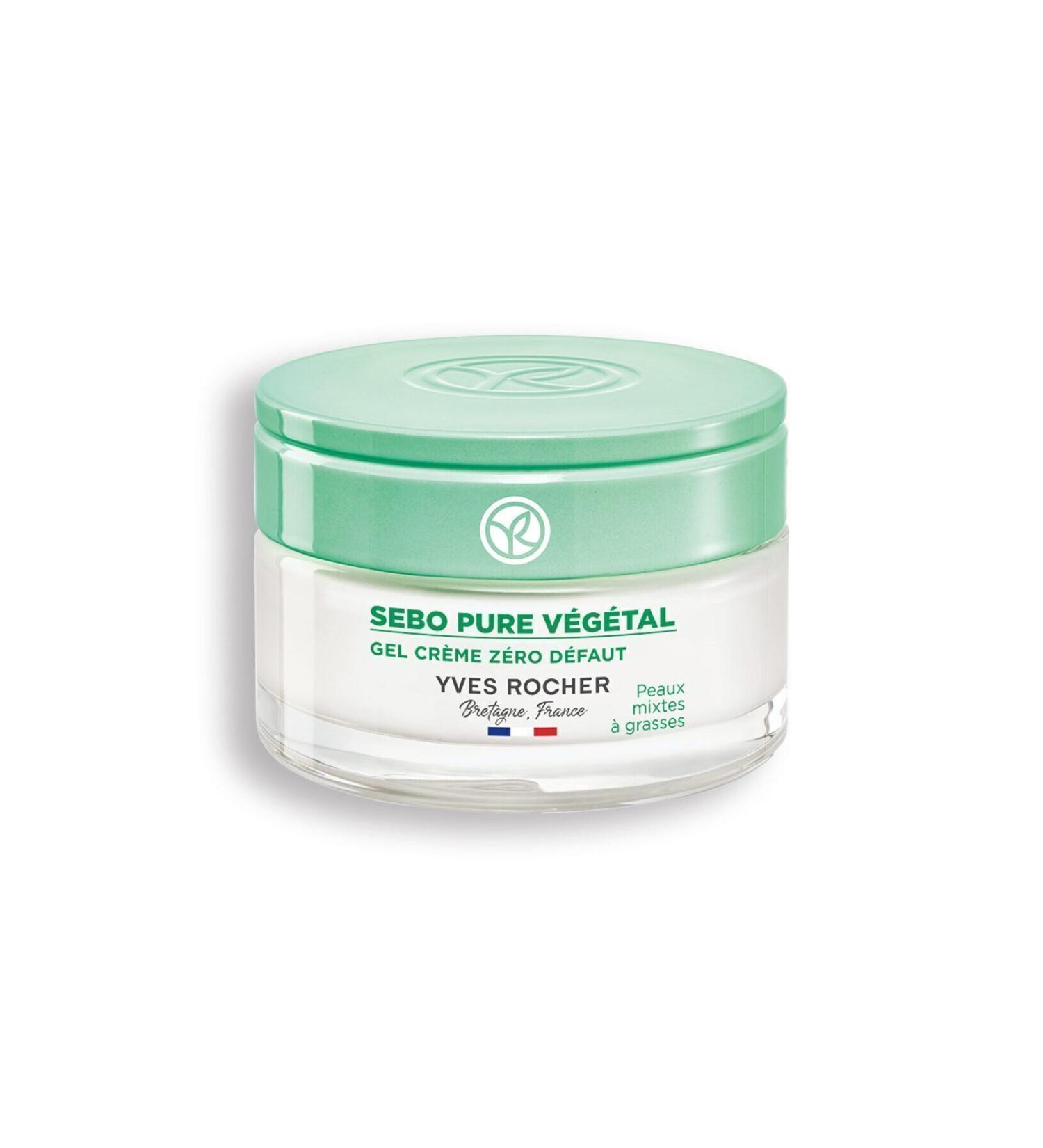 Yves Rocher Gel Cream - Combination and Oily Skin / Sebo Pure Vegetal 50 ml - Buy Online on GoSupps.com
