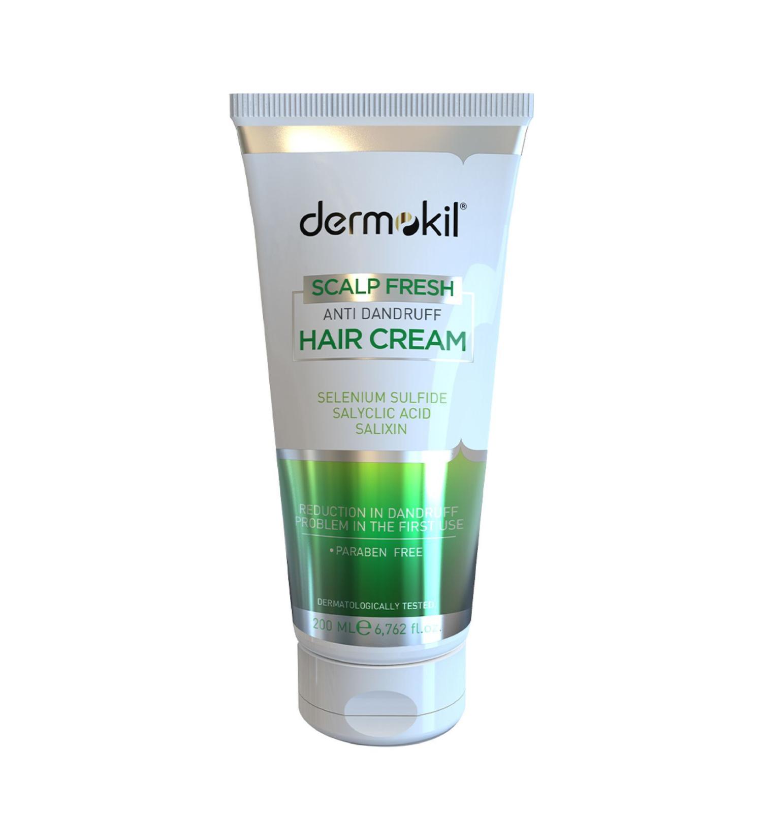 Dermokil Anti-Dandruff Hair Care Cream 200 Ml - Buy Online on GoSupps.com
