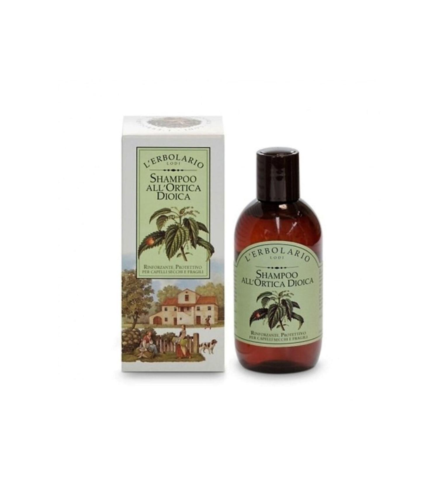 L'Erbolario Italian Shampoo with Nettle Extract 200 ml