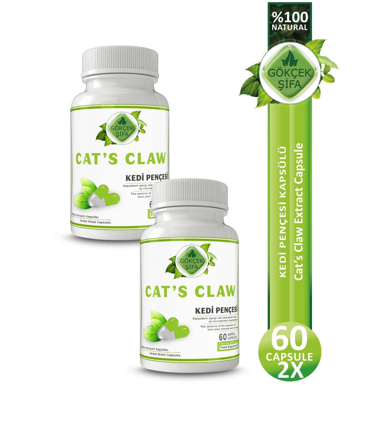 Gokcek Healing Cat's Claw Capsule X 2