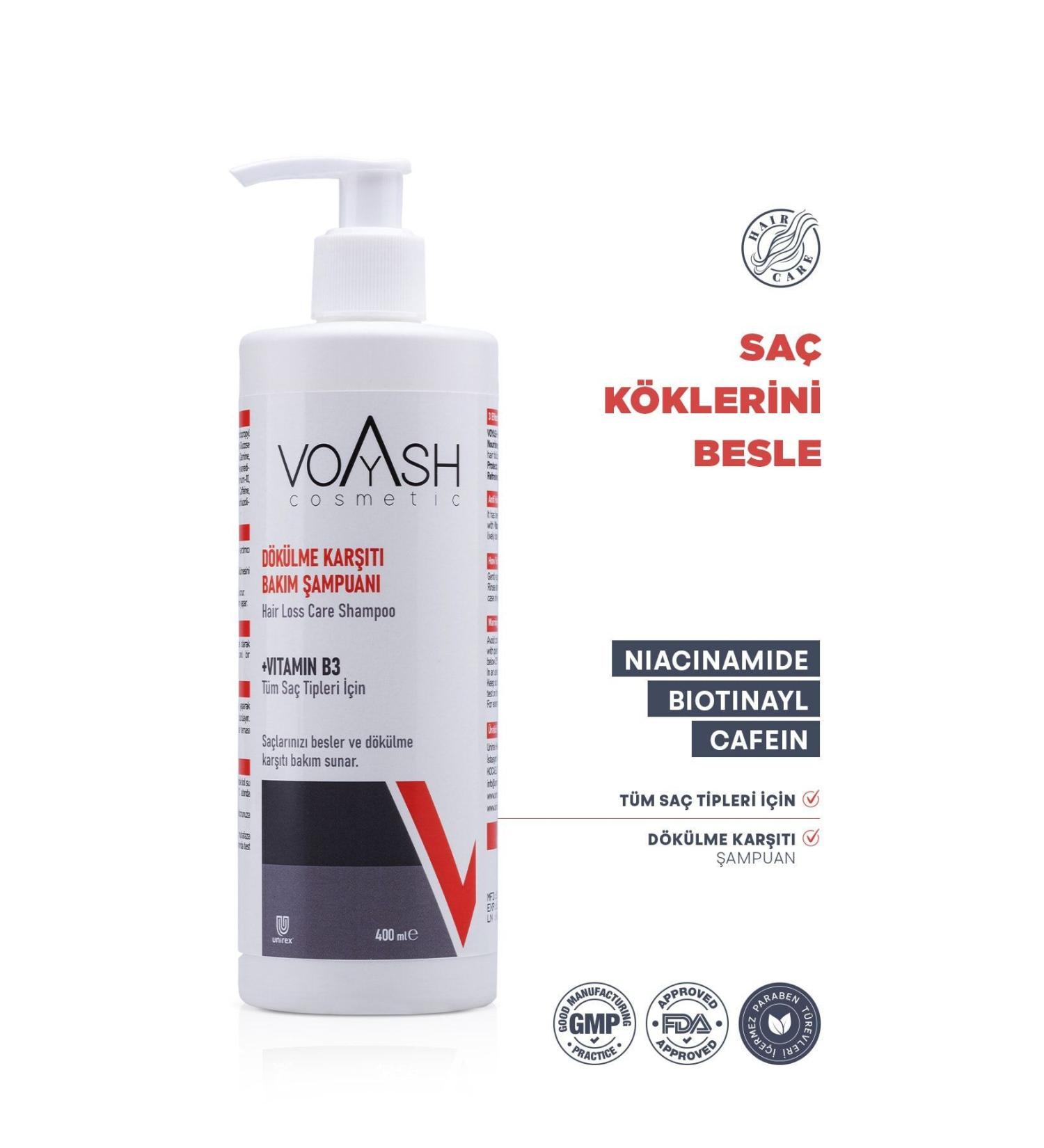 Voyash Anti-Hair Loss Care Shampoo 400 Ml