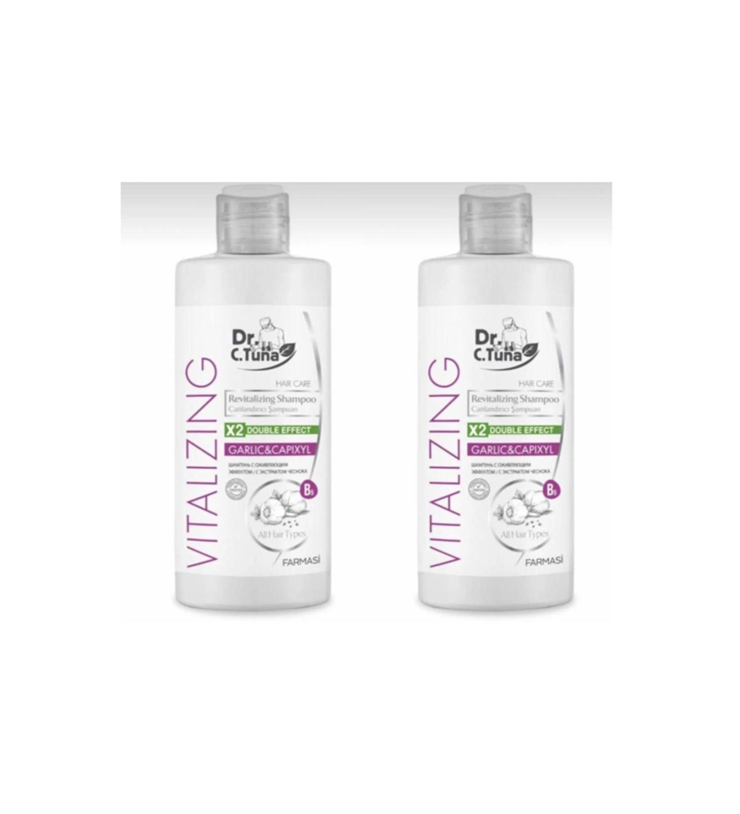 Farmasi Dr. C. Tuna Vitalizing Revitalizing Garlic Shampoo for All Hair 225ml
