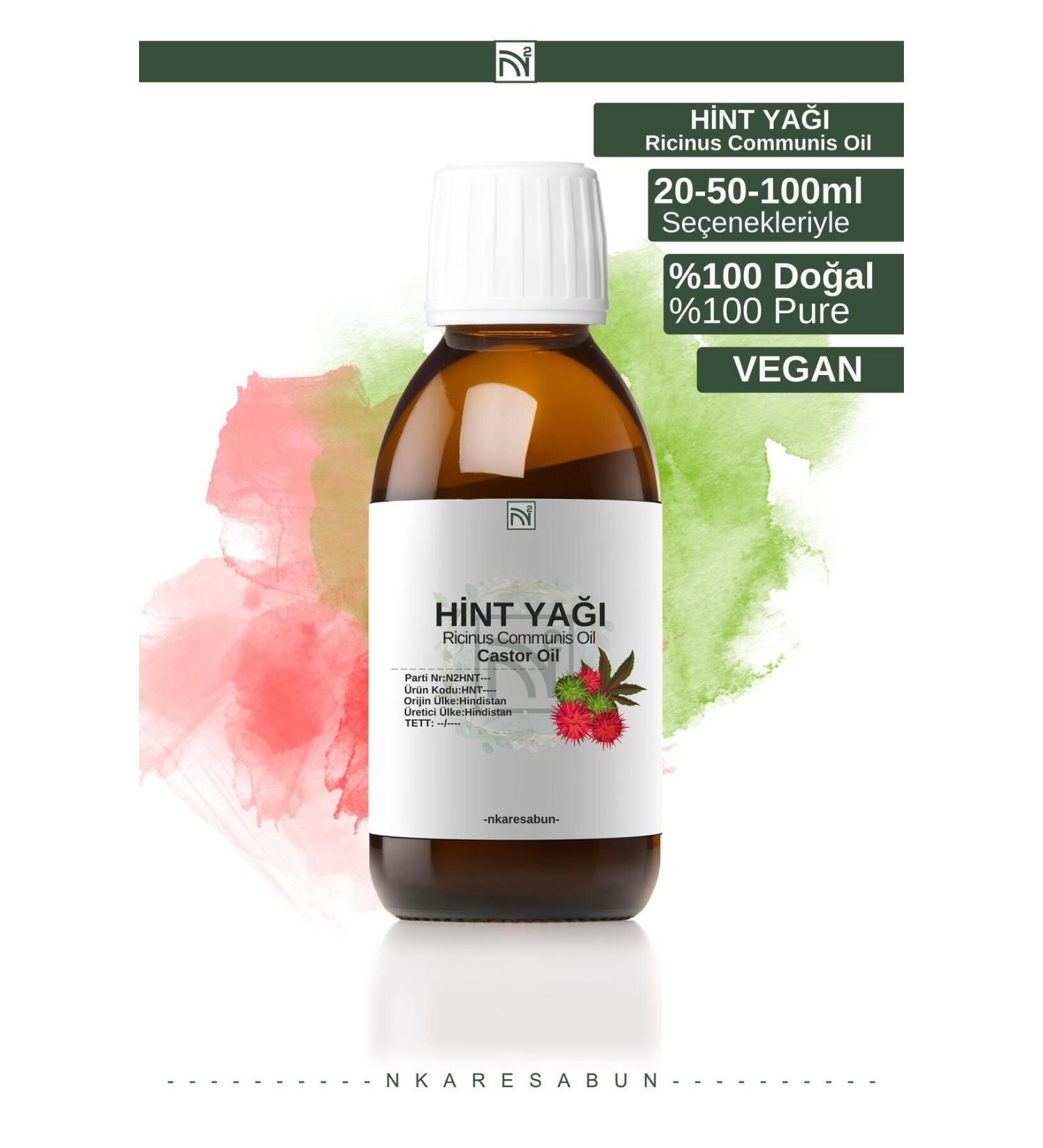 nkare Castor Oil 0 Pure Natural Cold Pressed Oil 50 Ml