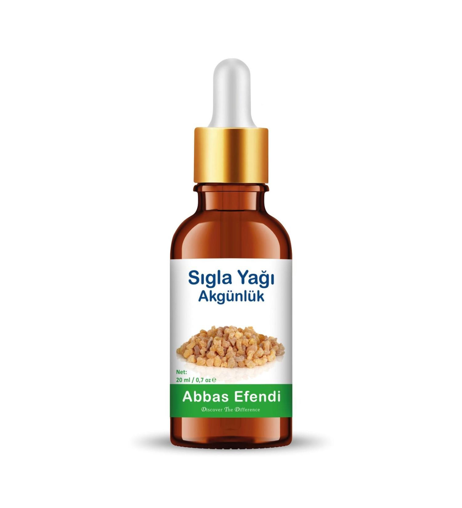 Abbas Efendi Sweetgum Oil 20 ml Frankincense (GLASS BOTTLE AND MEASURED GLASS ROD)