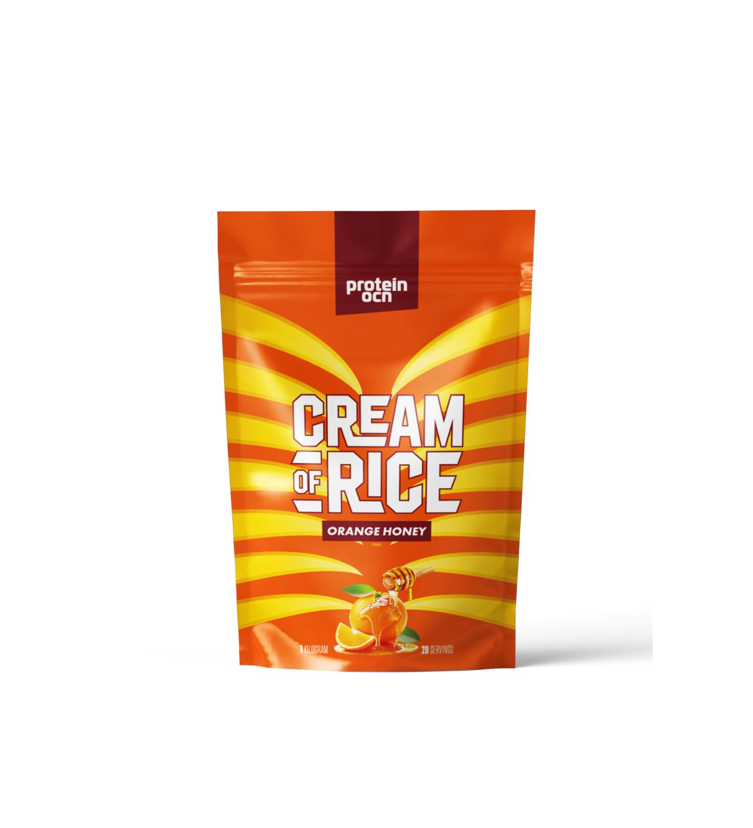 Proteinocean Cream Of Rice | Rice Cream - Orange Honey - 1kg - 20 Servings