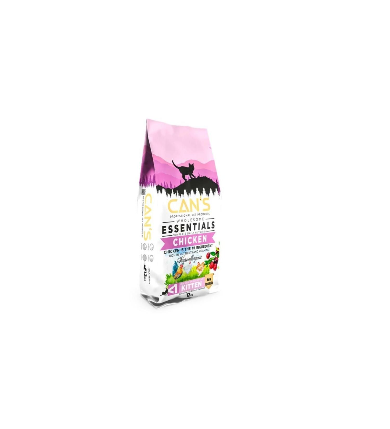 Cans Cat Kitten Food 12 Kg